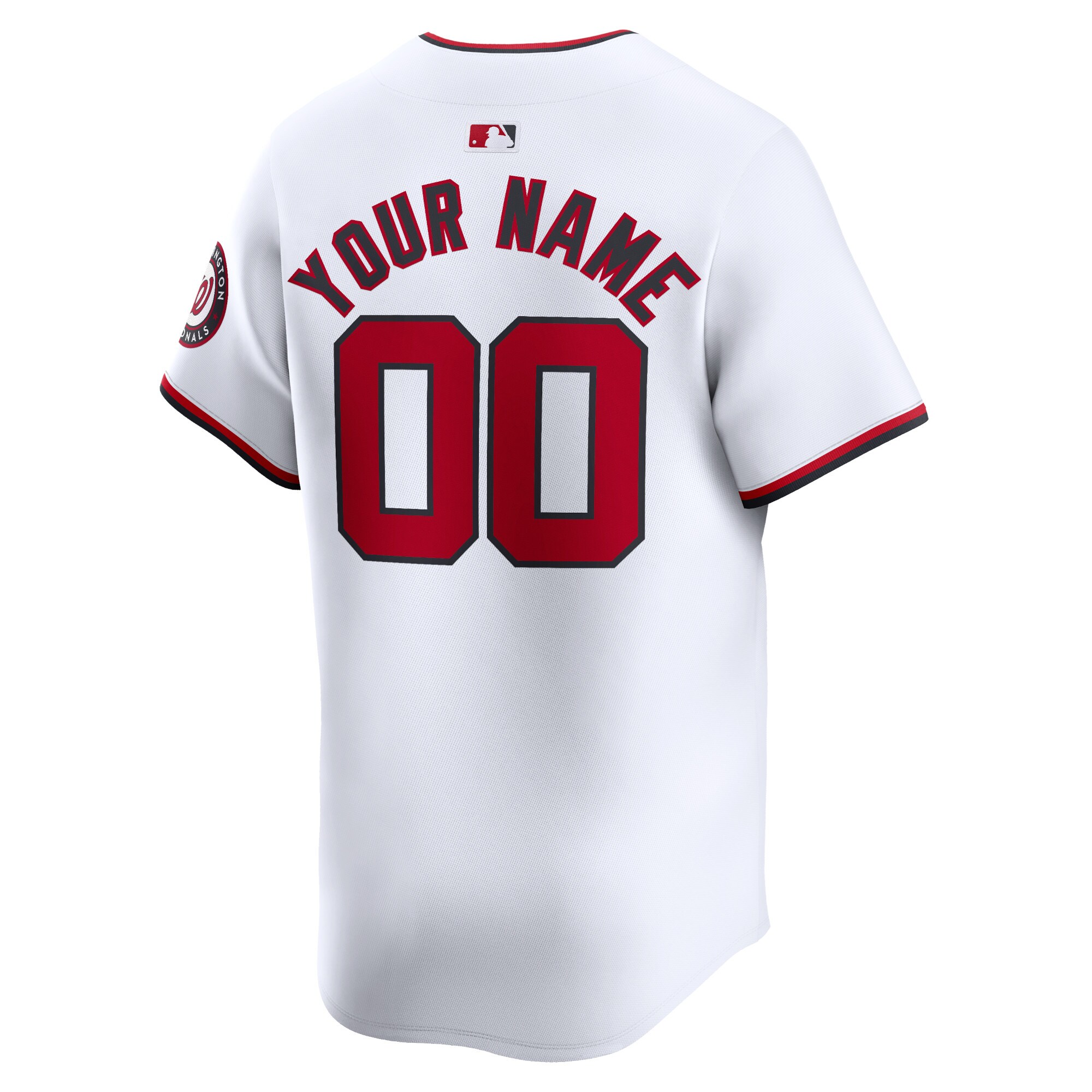 Washington Nationals  Home Limited Custom Jersey - White