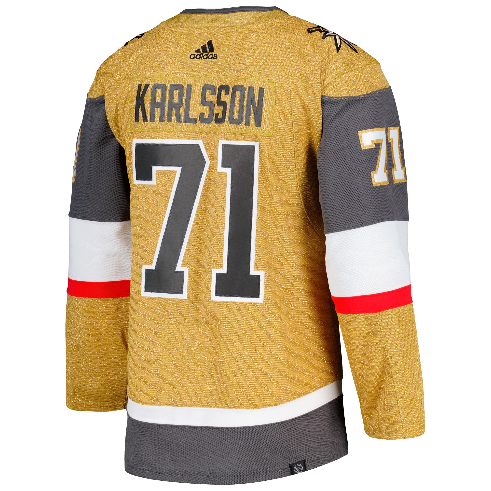 William Karlsson Vegas Golden Knights adidas  Primegreen Authentic Player Jersey - Gold