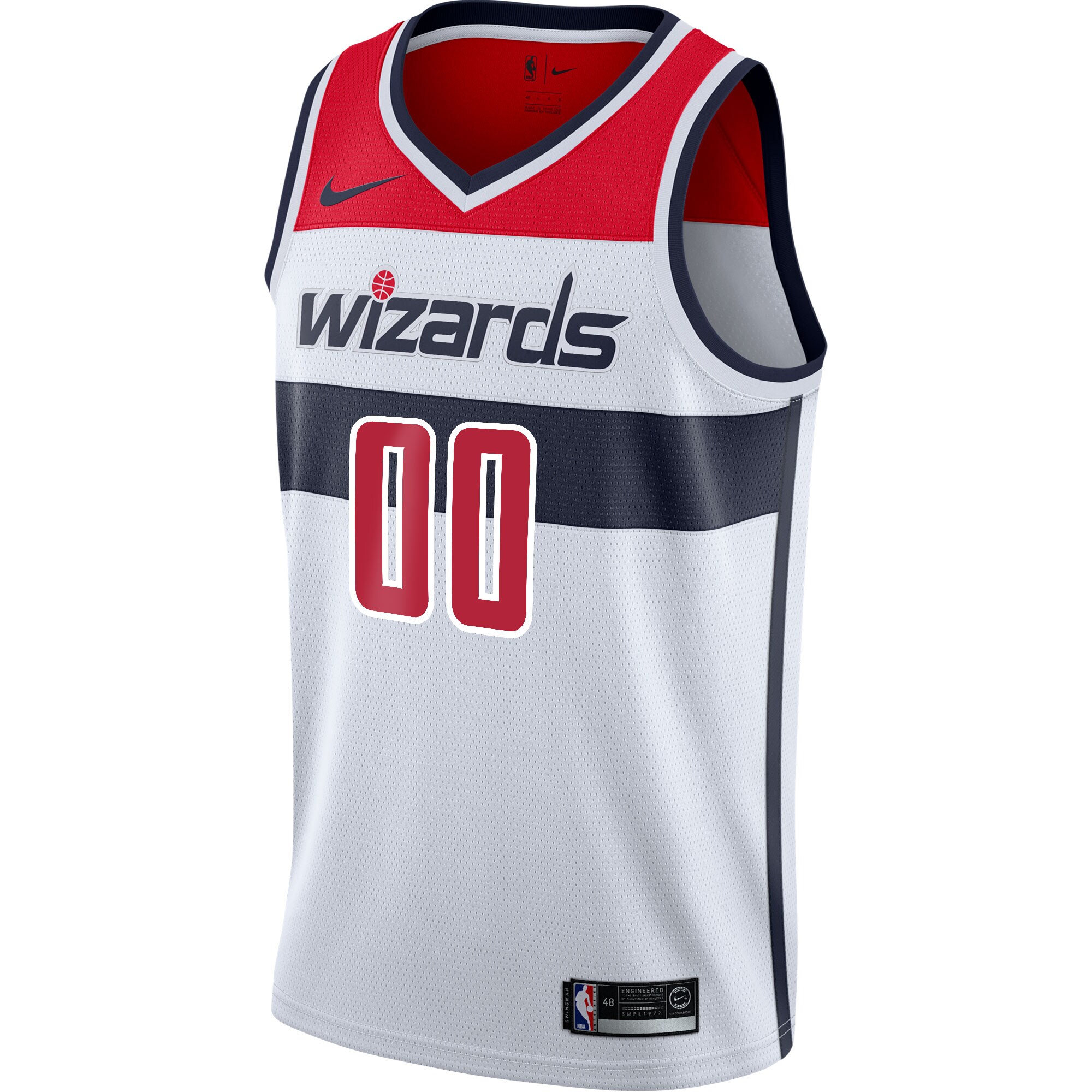 Washington Wizards 2020\/21 Swingman Custom Jersey - Association Edition - White