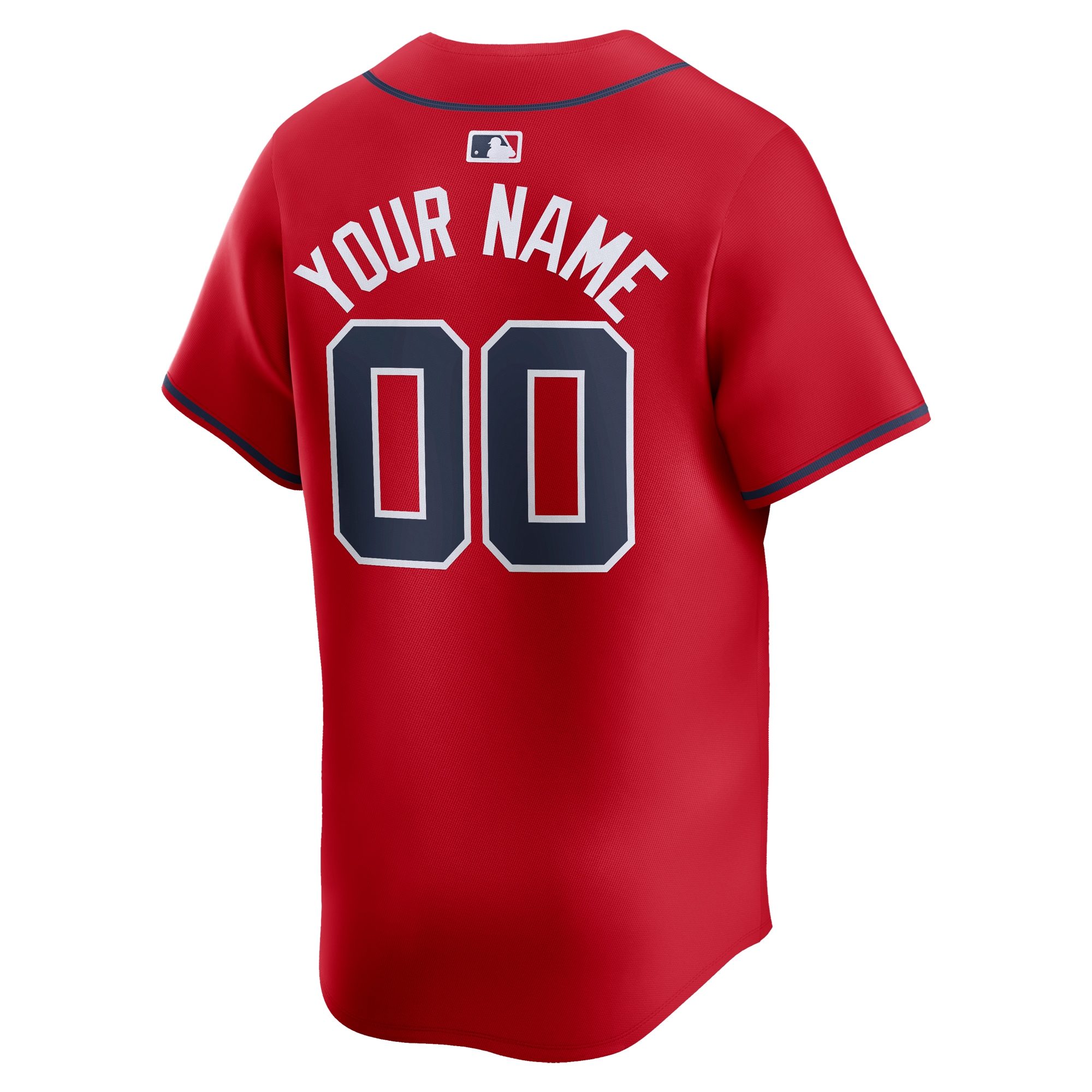 Atlanta Braves   Alternate Limited Custom Jersey Red