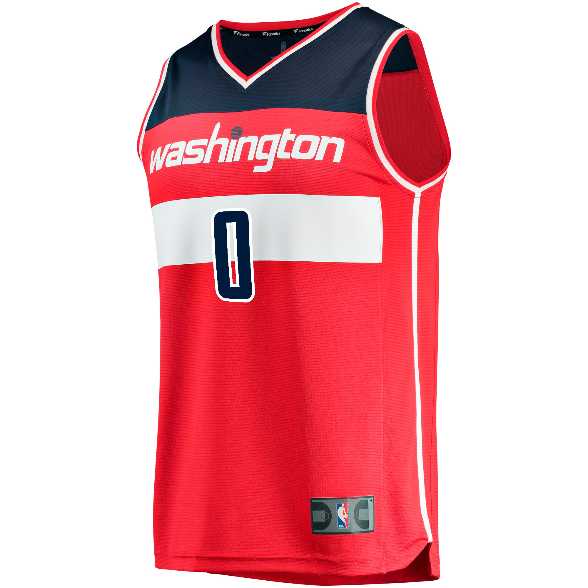 Washington Wizards Fanatics Fast Break Replica Jersey - Icon Edition - Red