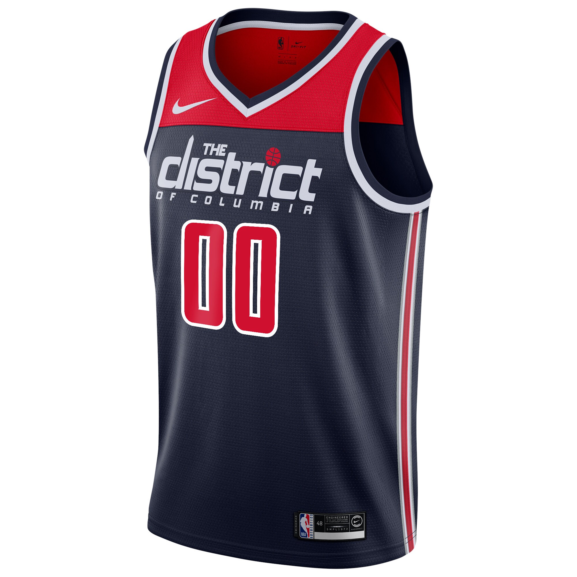 Washington Wizards 2019\/20 Custom Swingman Jersey Navy - Statement Edition