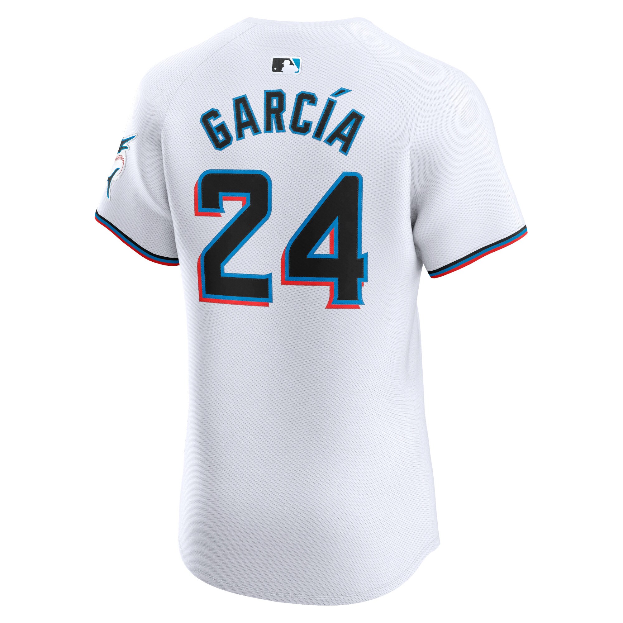 Avisail Garcia Miami Marlins  Home Elite Player Jersey - White