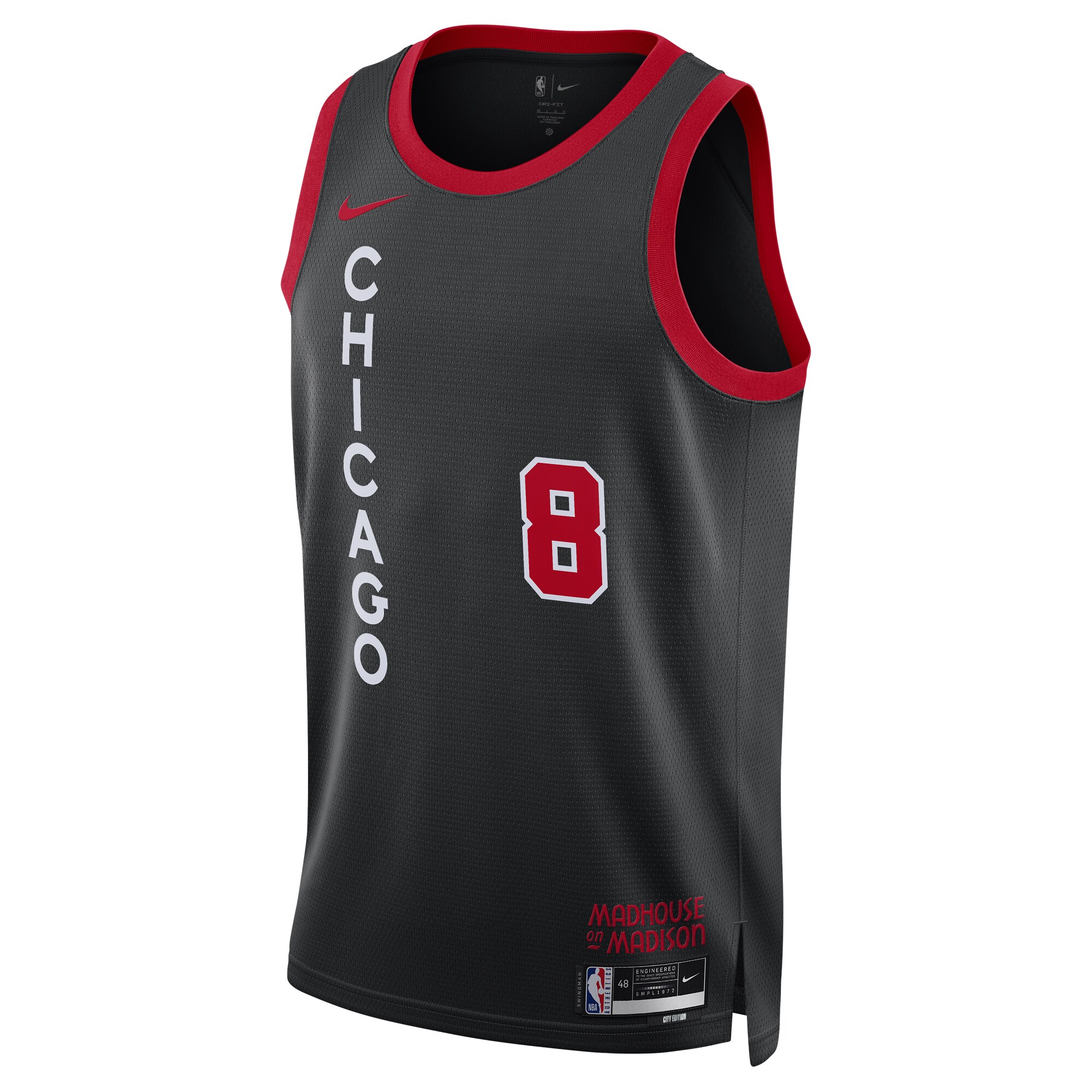 Zach LaVine Chicago Bulls Unisex 2023\/24 Swingman Jersey - Black - City Edition
