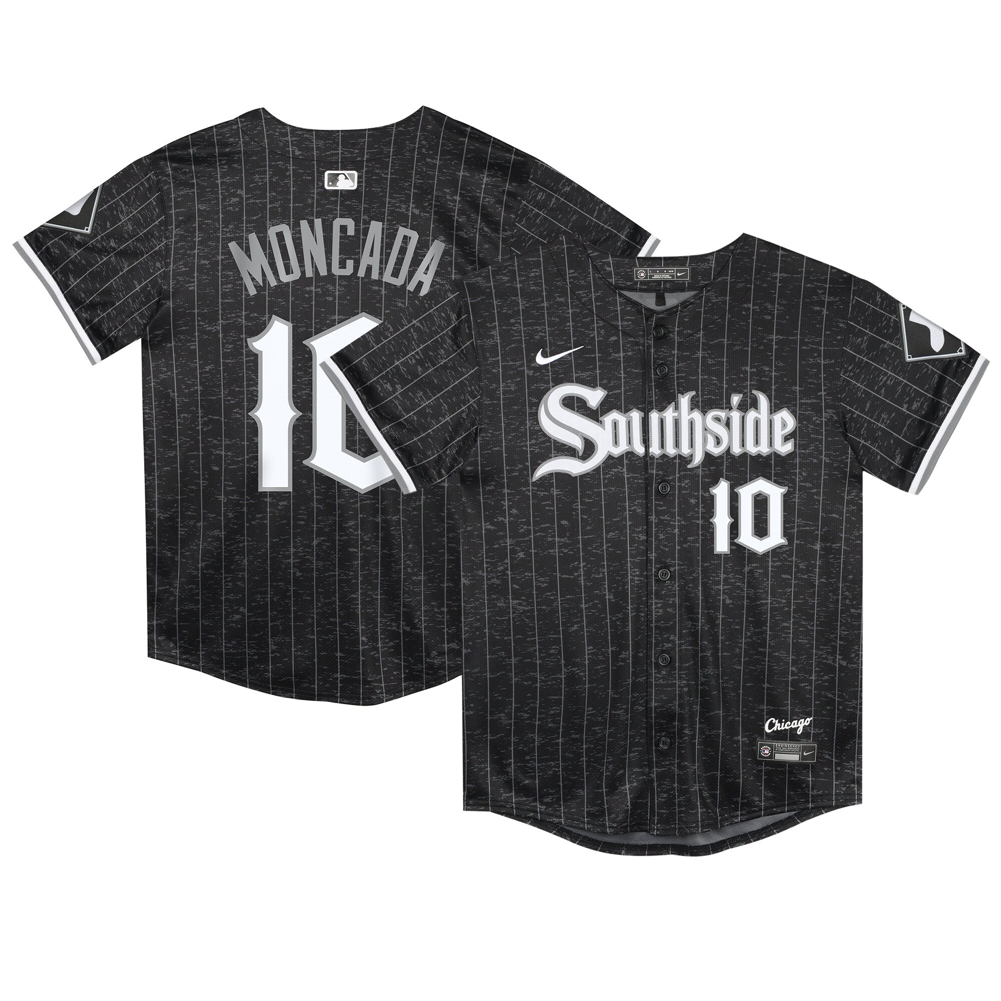 Yoan Moncada Chicago White Sox Preschool City Connect Limited Player Jersey - Black