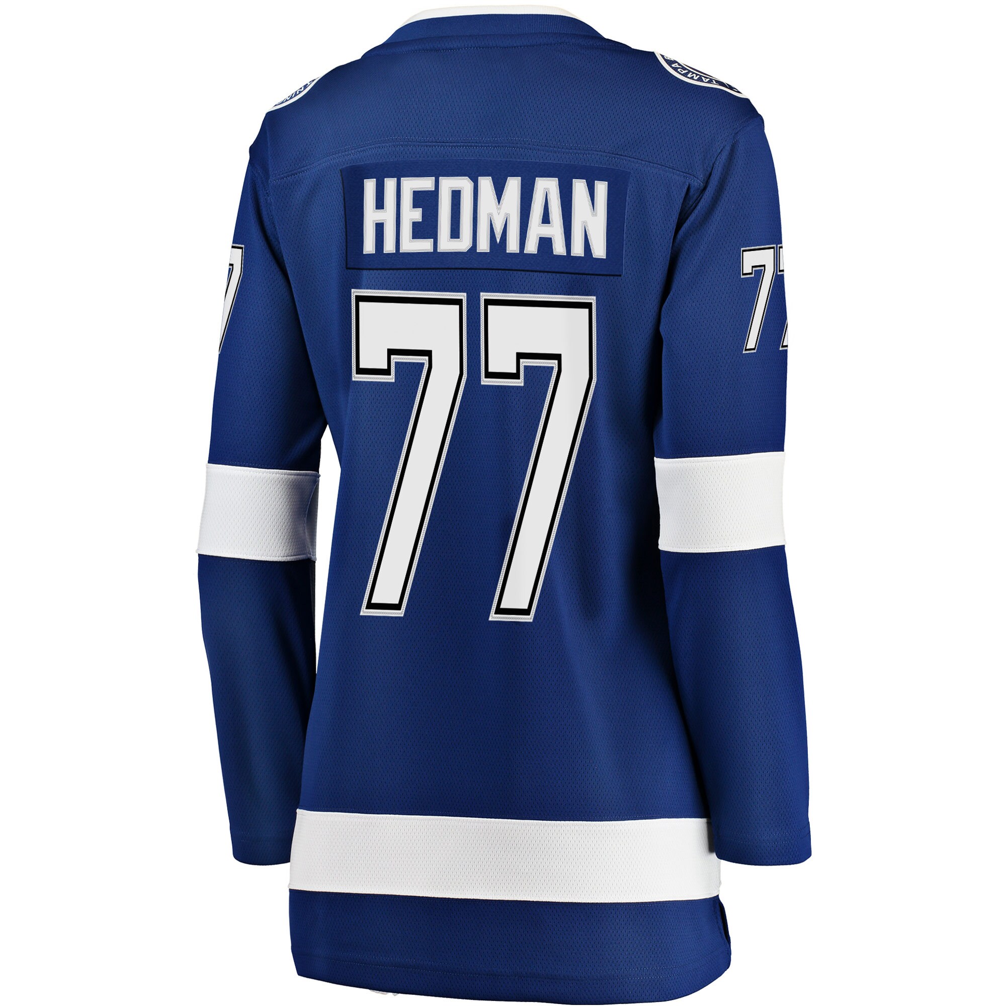 Victor Hedman Tampa Bay Lightning Fanatics Women's Premier Breakaway Player Jersey - Blue