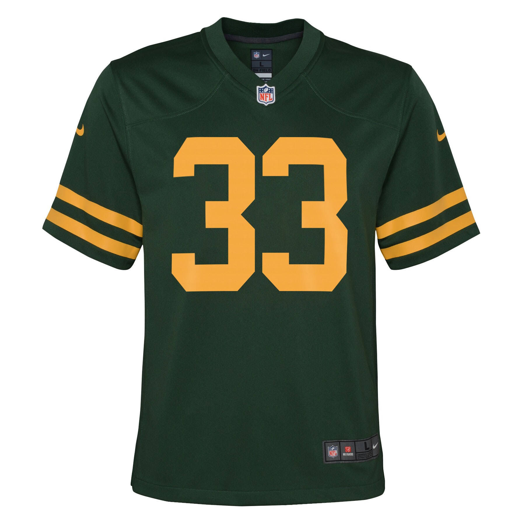 Aaron Jones Green Bay Packers  Game Jersey - Green