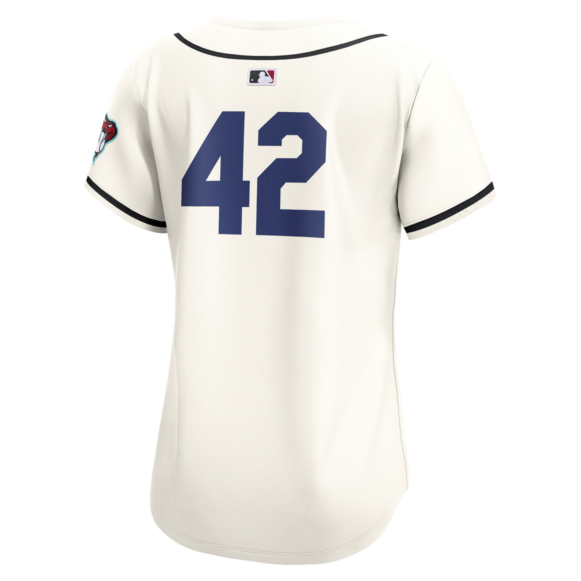 Arizona Diamondbacks  Women's 2024 Jackie Robinson Day Home Limited Jersey White