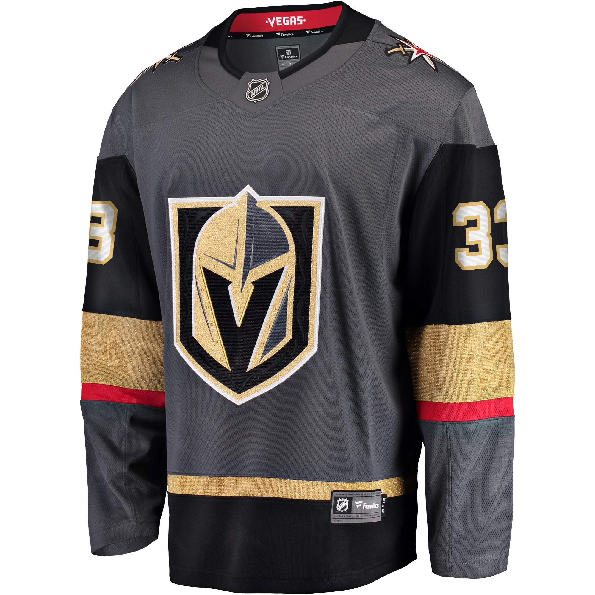 Adin Hill Vegas Golden Knights Fanatics Alternate Breakaway Jersey - Gray