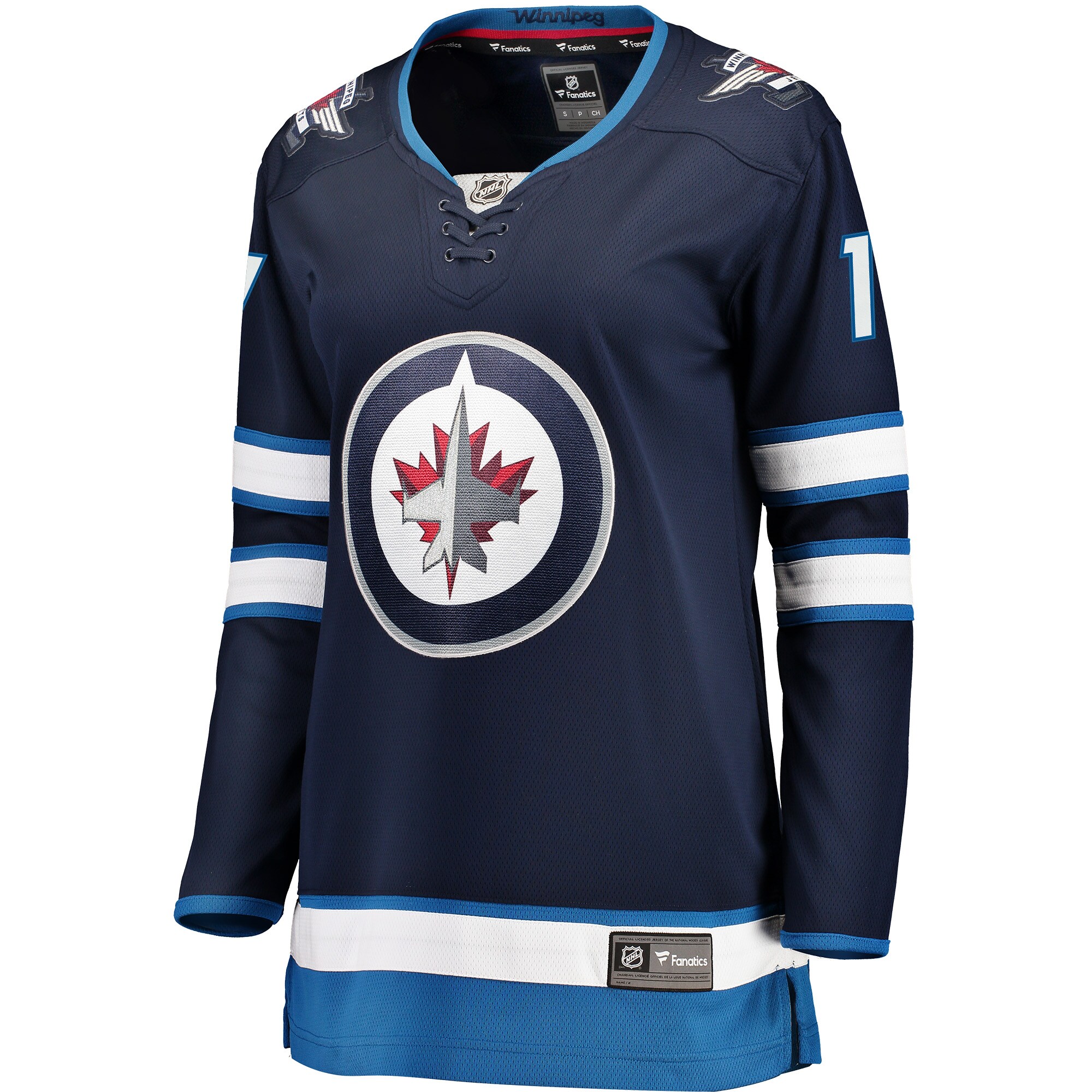 Adam Lowry Winnipeg Jets Fanatics Women's Breakaway Player Jersey - Navy