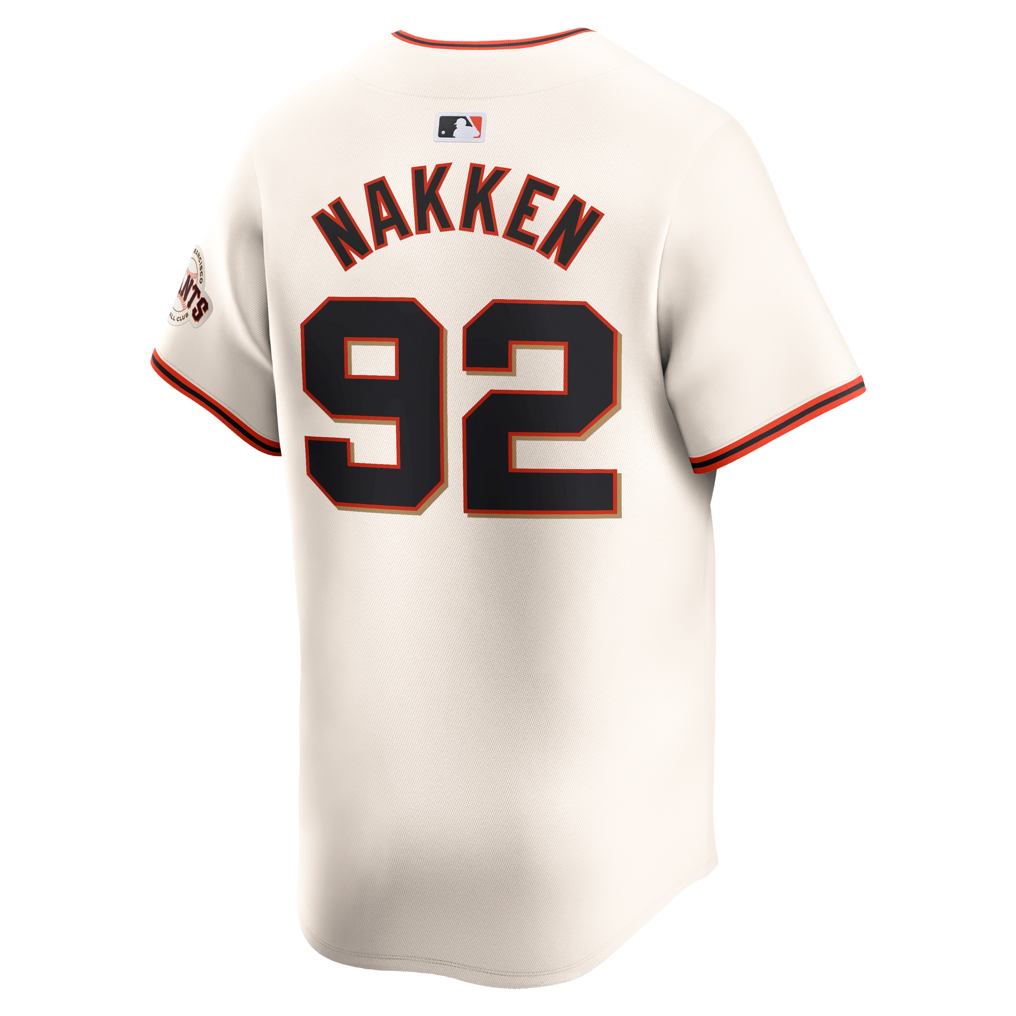 Alyssa Nakken San Francisco Giants  Home Limited Player Jersey Cream