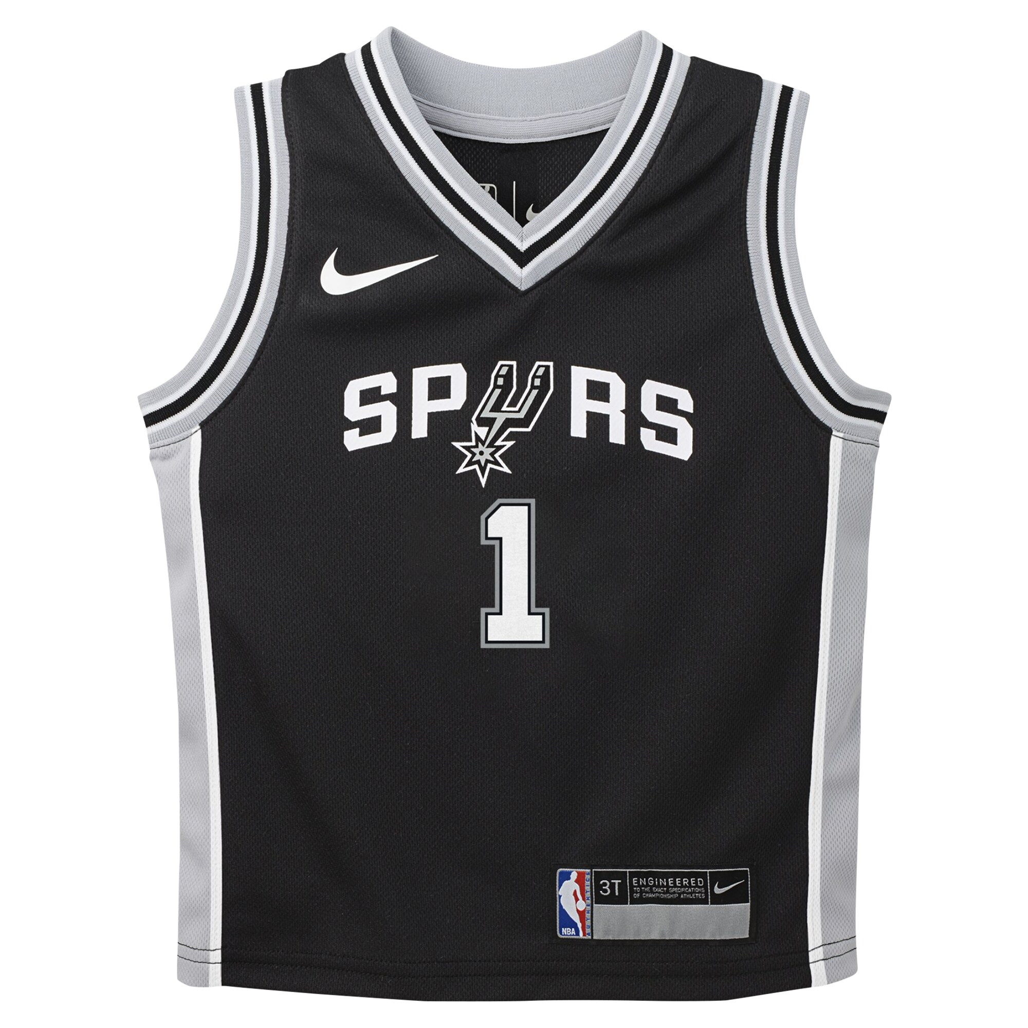 Victor Wembanyama San Antonio Spurs Toddler Swingman Player Jersey - Icon Edition - Black