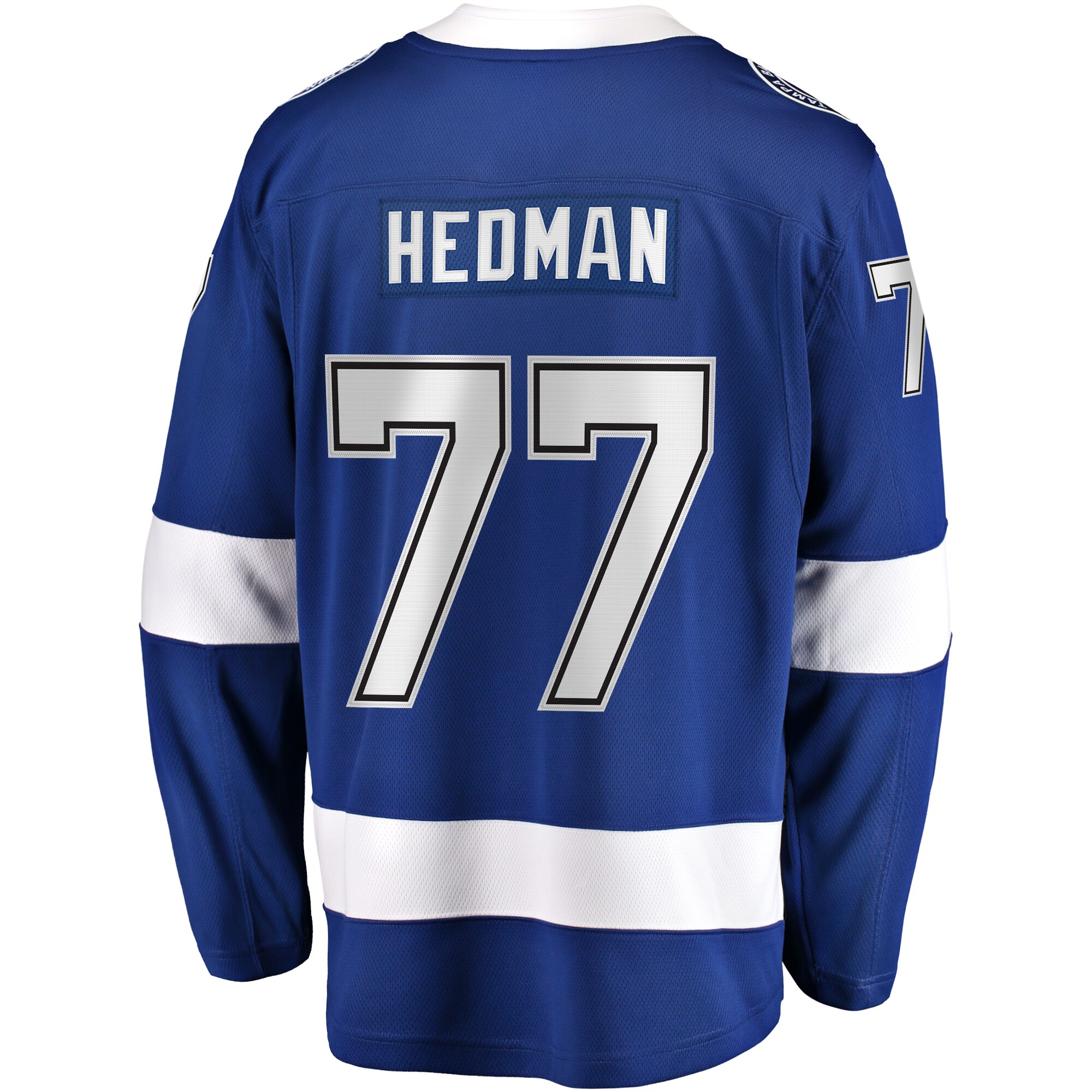 Victor Hedman Tampa Bay Lightning Fanatics Home Premier Breakaway Player Jersey - Blue