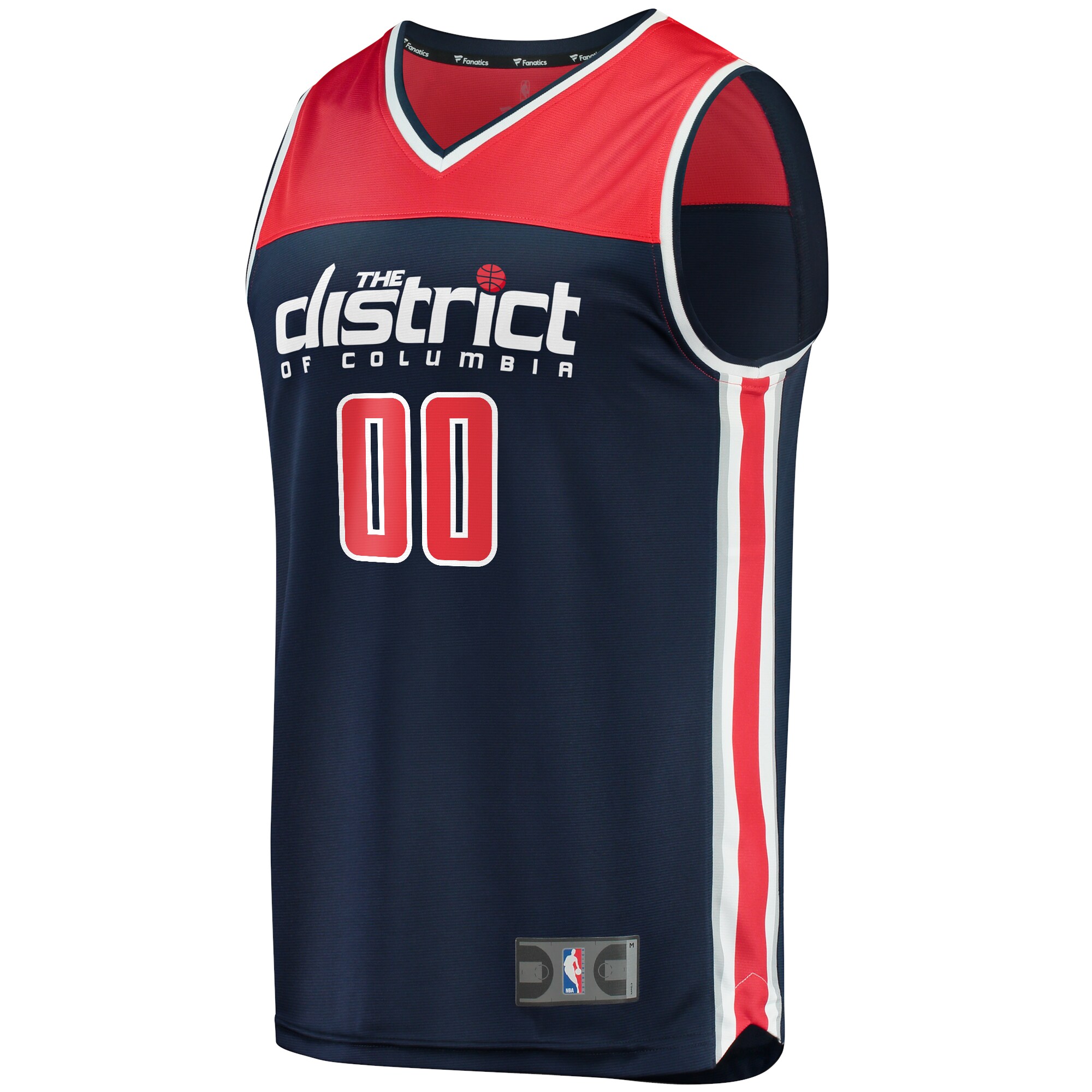 Washington Wizards Fanatics Youth Custom Fast Break Replica Jersey Navy - Statement Edition