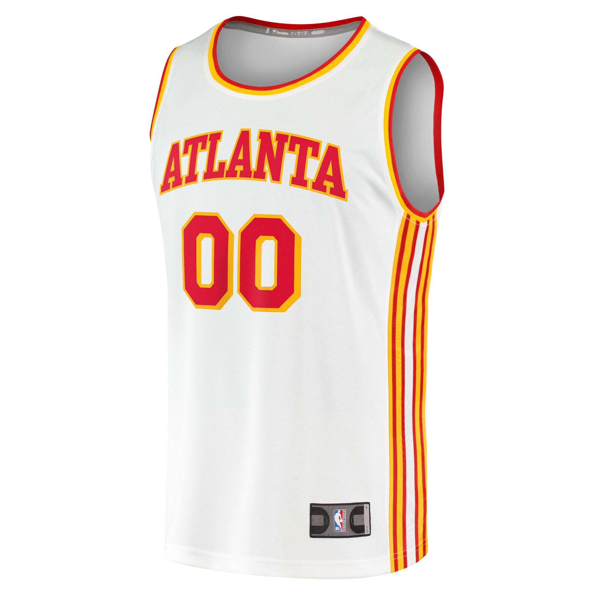 Atlanta Hawks Fanatics Fast Break Custom Replica Jersey - Association Edition - White