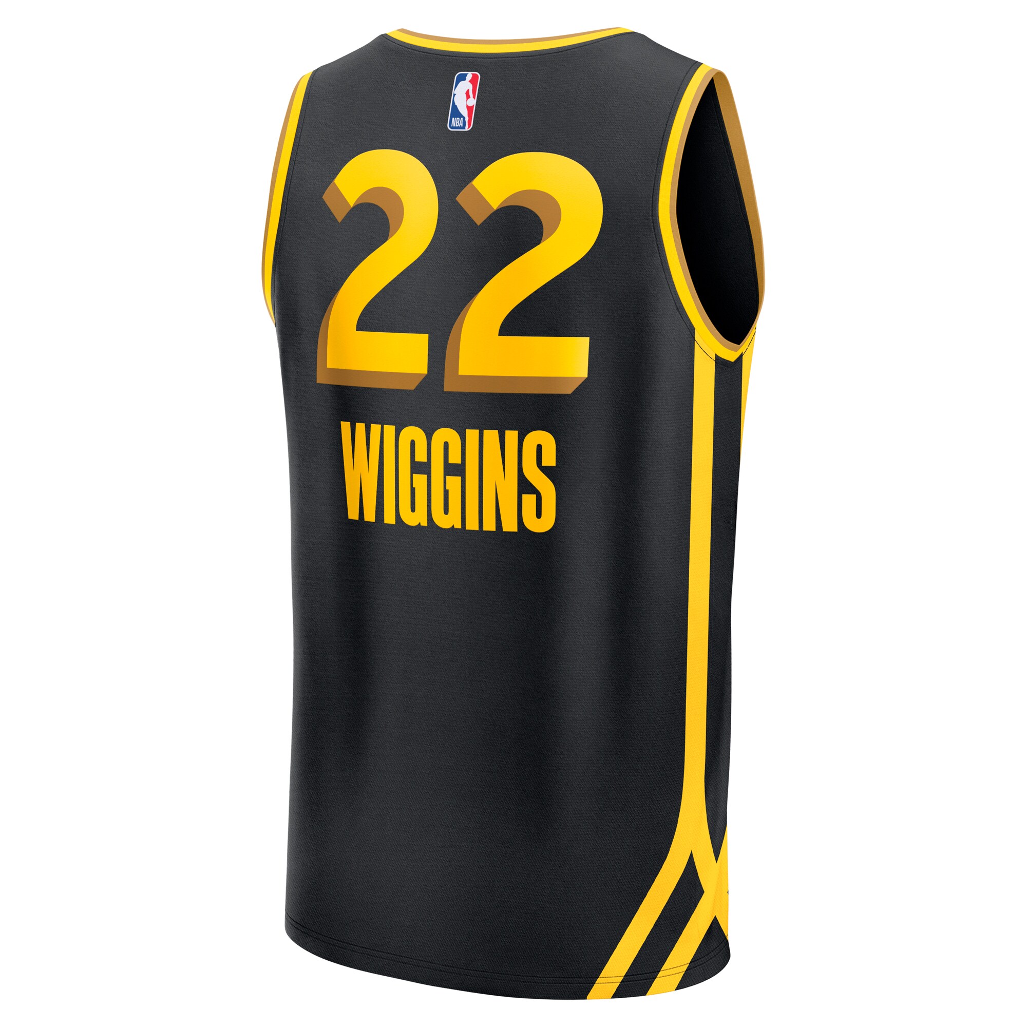 Andrew Wiggins Golden State Warriors Fanatics Fast Break Jersey - Black - City Edition
