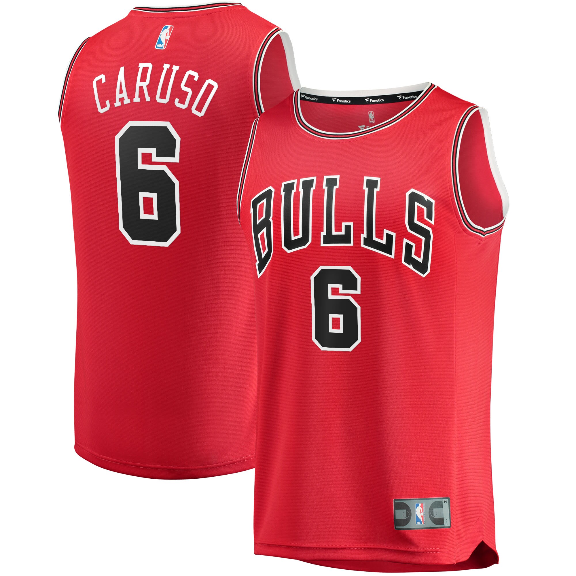 Alex Caruso Chicago Bulls Fanatics Fast Break Replica Jersey - Icon Edition - Red
