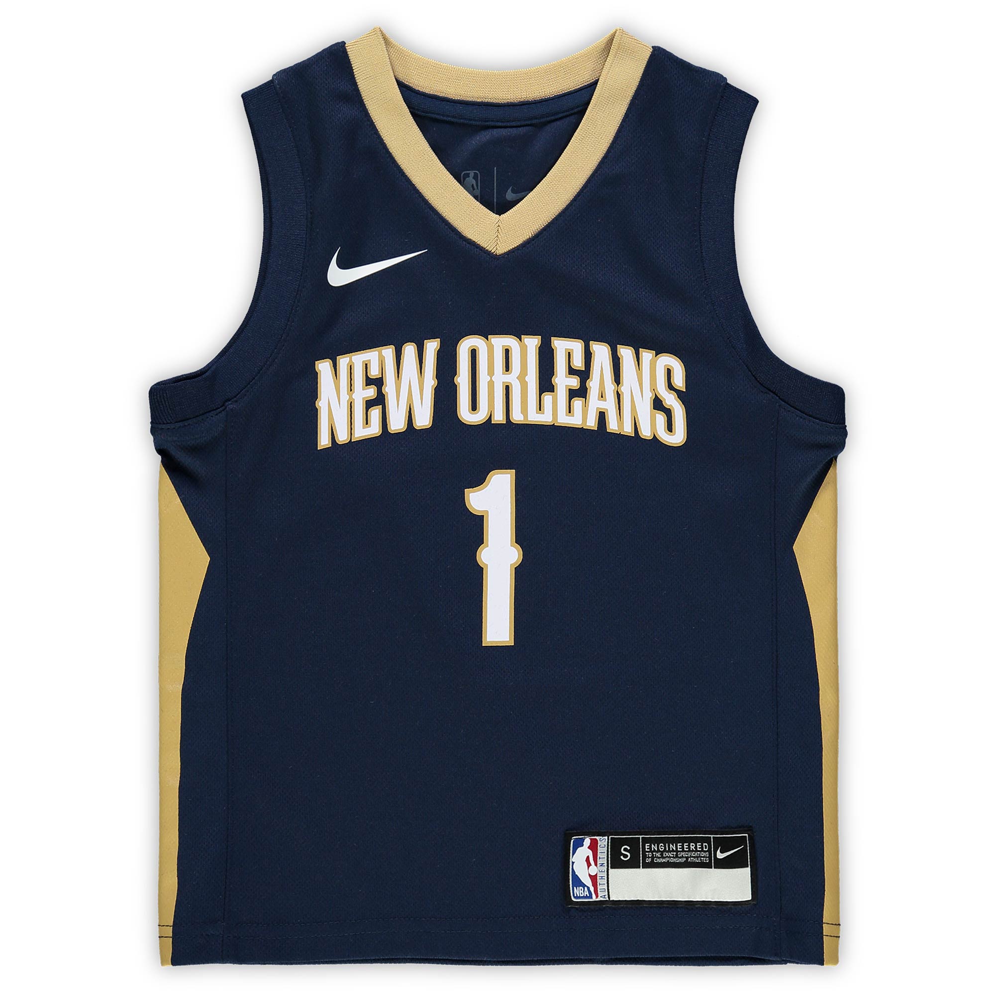 Zion Williamson New Orleans Pelicans Preschool Replica Jersey - Icon Edition - Navy