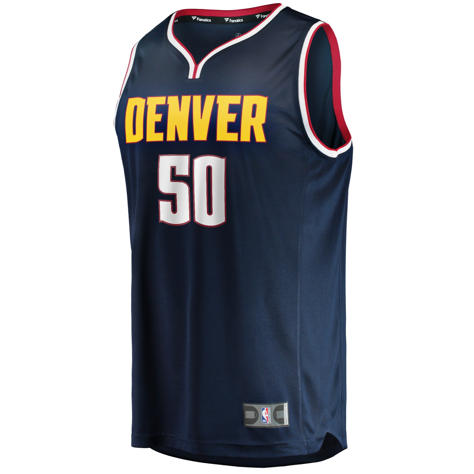 Aaron Gordon Denver Nuggets Fanatics 2020\/21 Fast Break Road Replica Jersey - Icon Edition - Navy