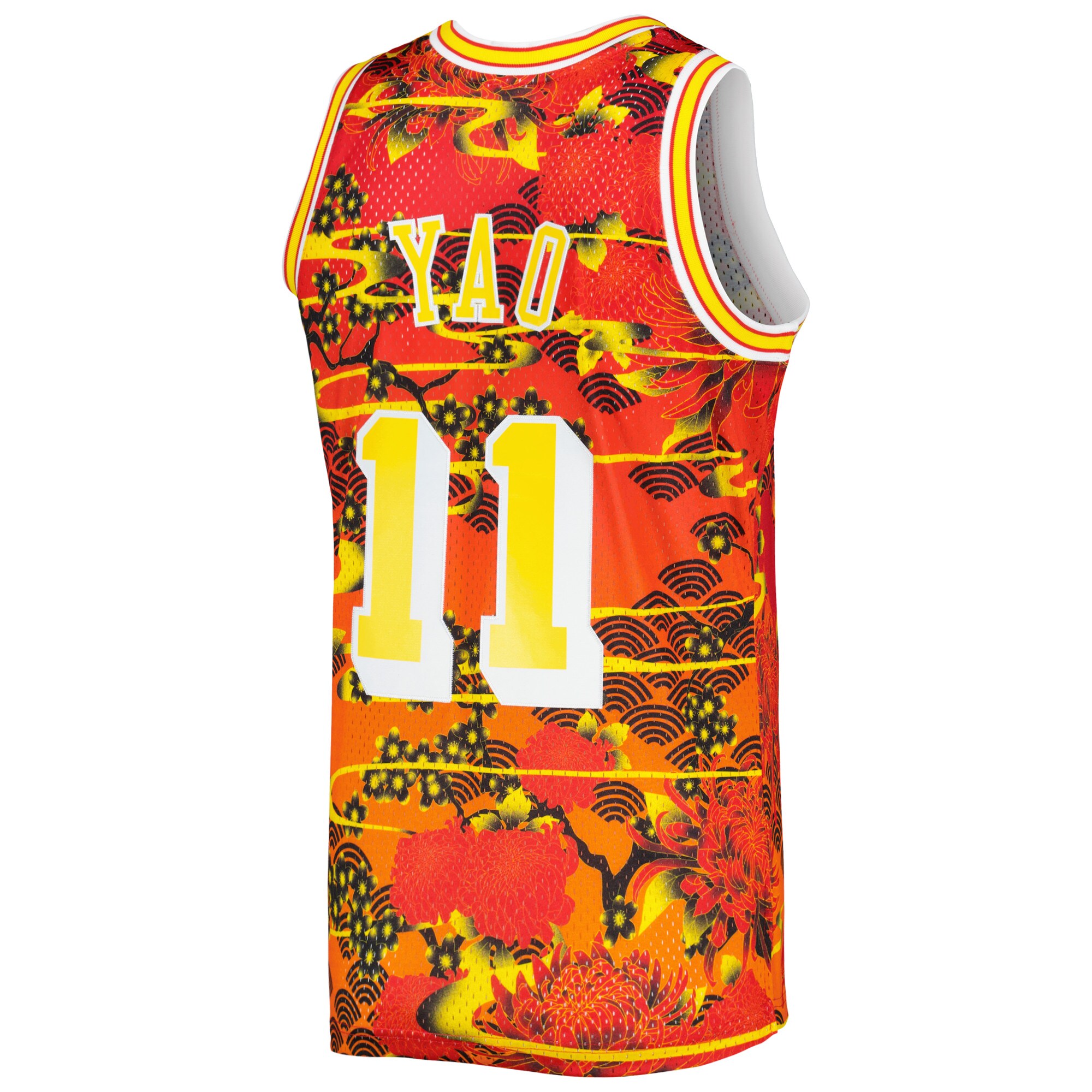 Yao Ming Houston Rockets Mitchell & Ness 2004\/05 Hardwood Classics Lunar New Year Swingman Jersey - Red