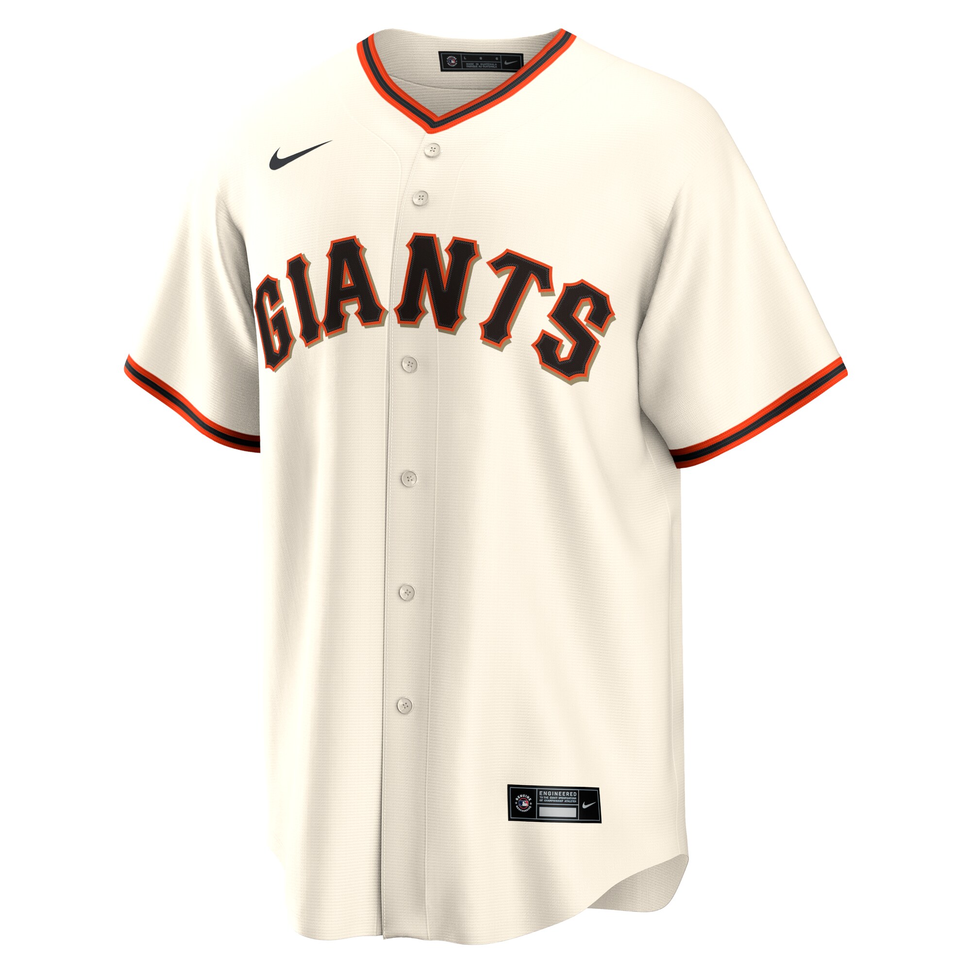 Alyssa Nakken San Francisco Giants  Home Replica Player Jersey - Cream