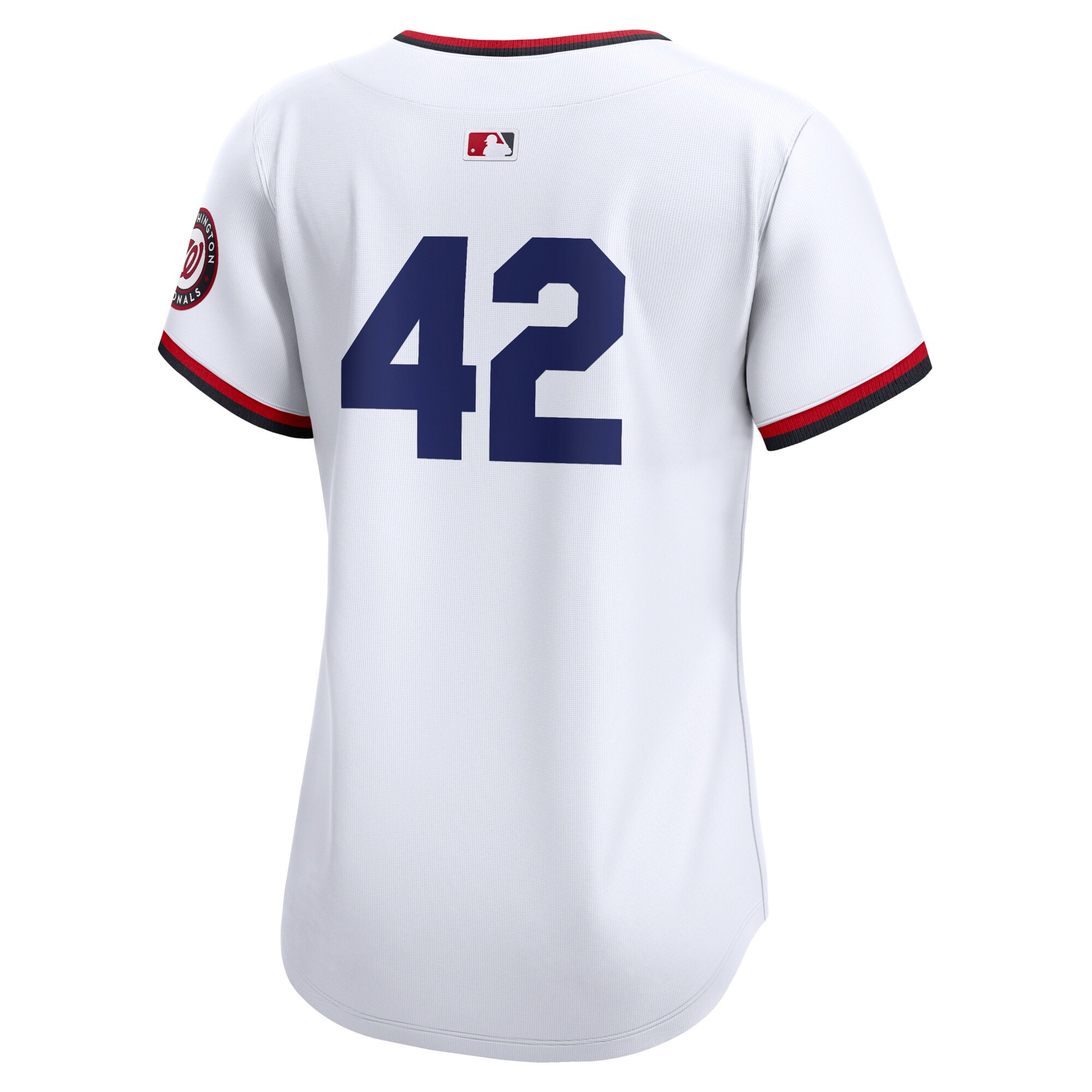Washington Nationals  Women's 2024 Jackie Robinson Day Home Limited Jersey White