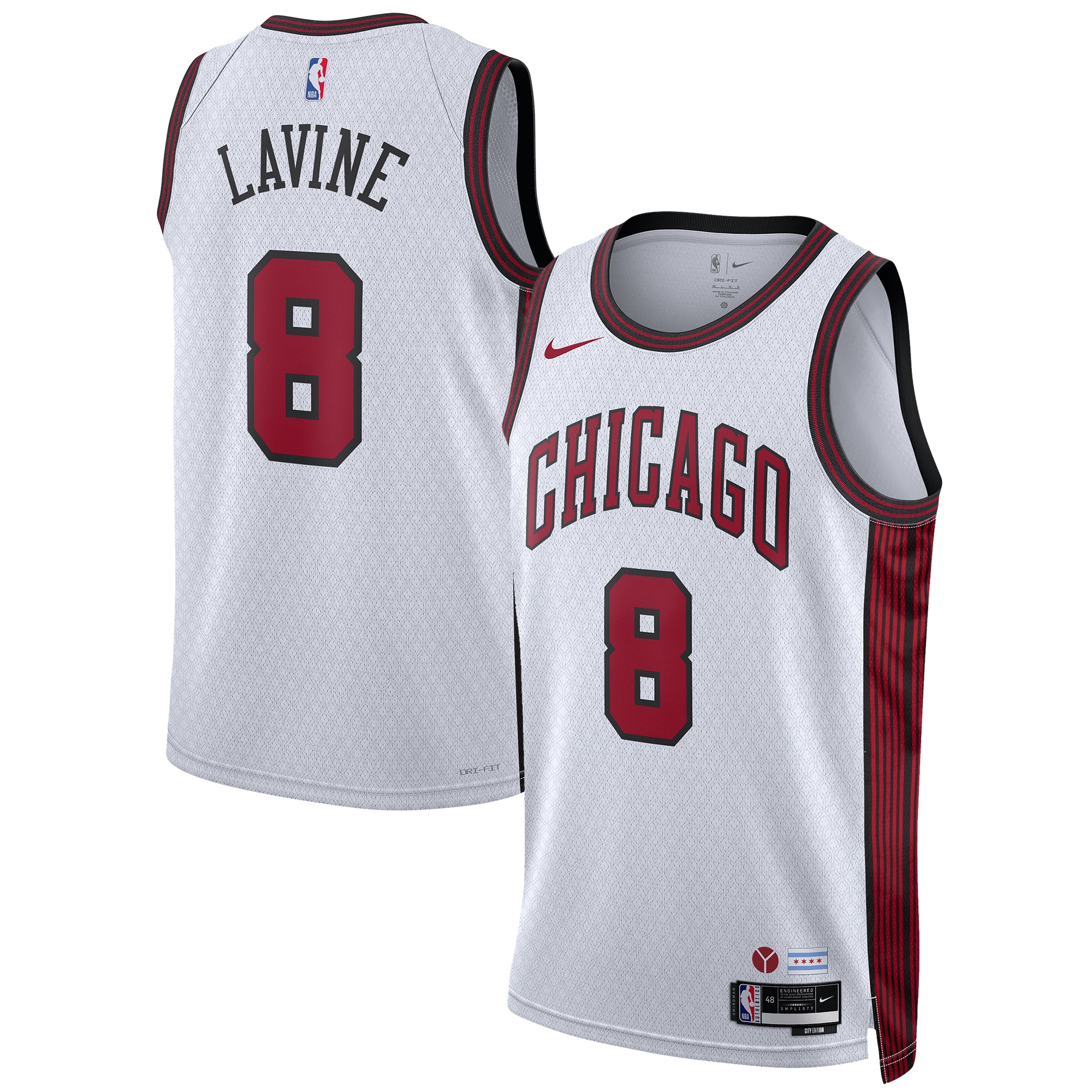 Zach LaVine Chicago Bulls Unisex 2022\/23 Swingman Jersey - City Edition - White