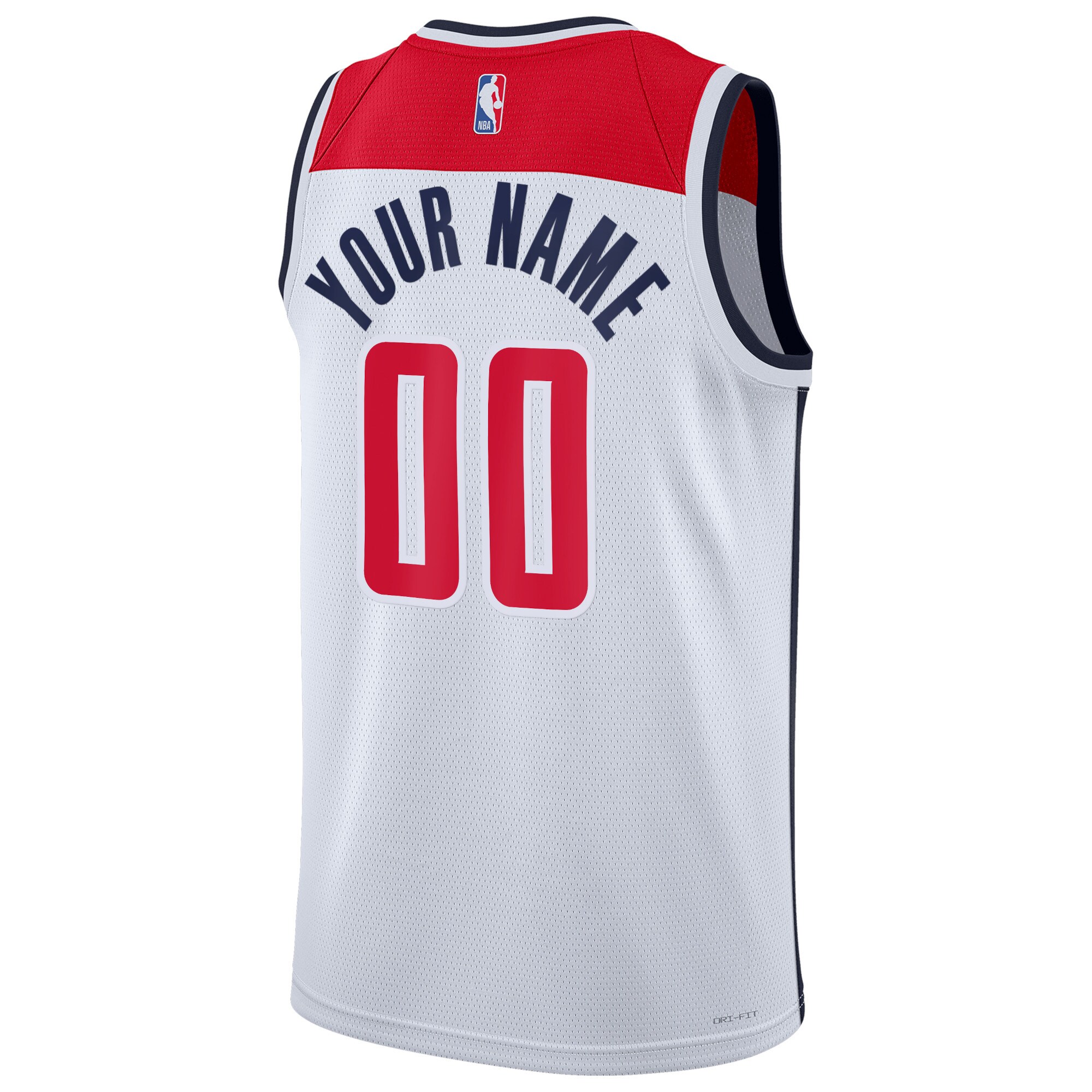 Washington Wizards  Unisex Swingman Custom Jersey White - Association Edition