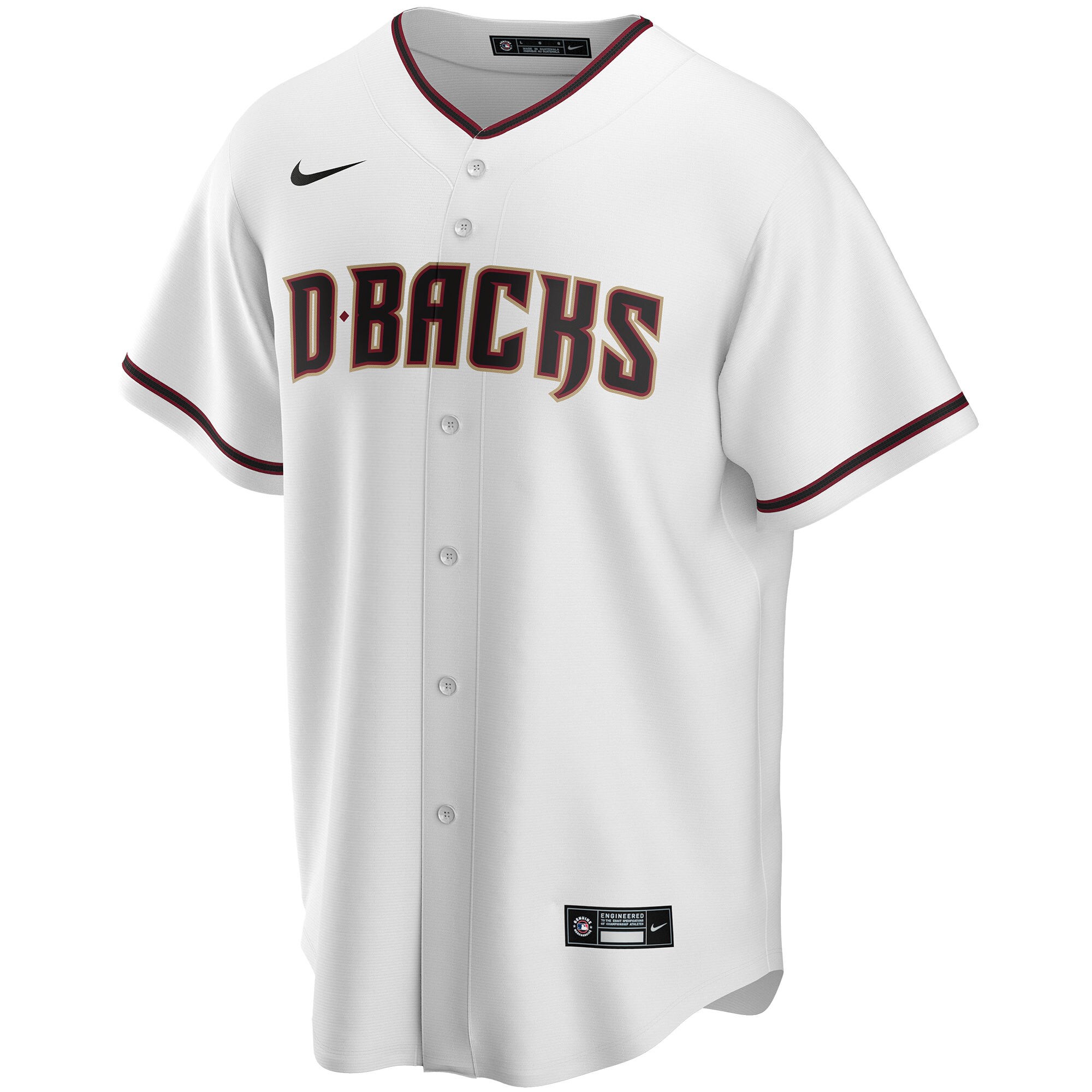 Arizona Diamondbacks  Youth Home Replica Custom Jersey - White