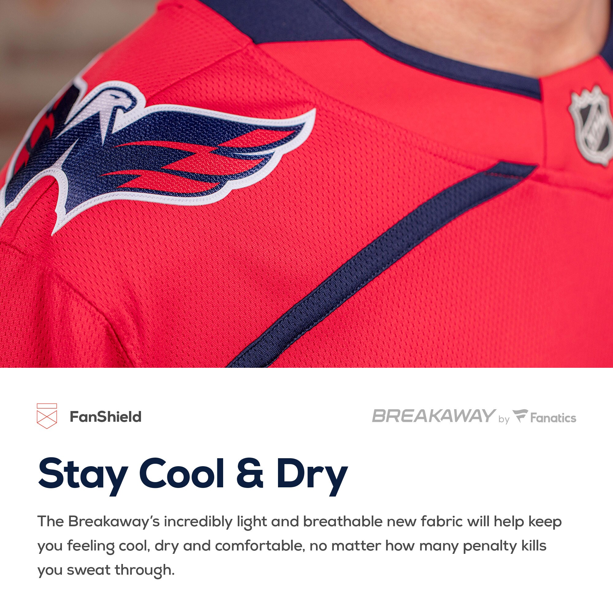 Washington Capitals 2018 Stanley Cup Champions Away Breakaway Custom Jersey - White