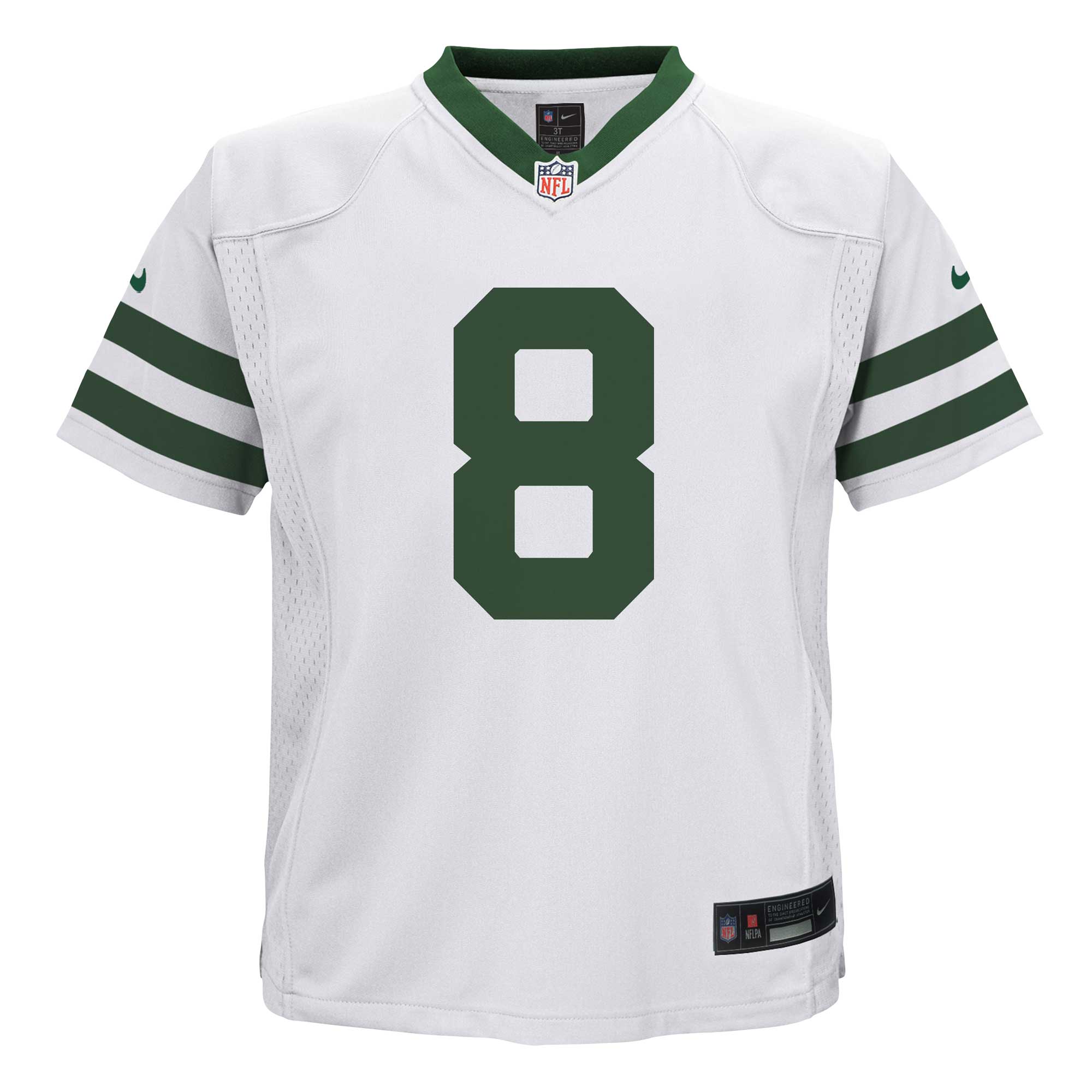 Aaron Rodgers New York Jets  Preschool Game Jersey - Legacy White