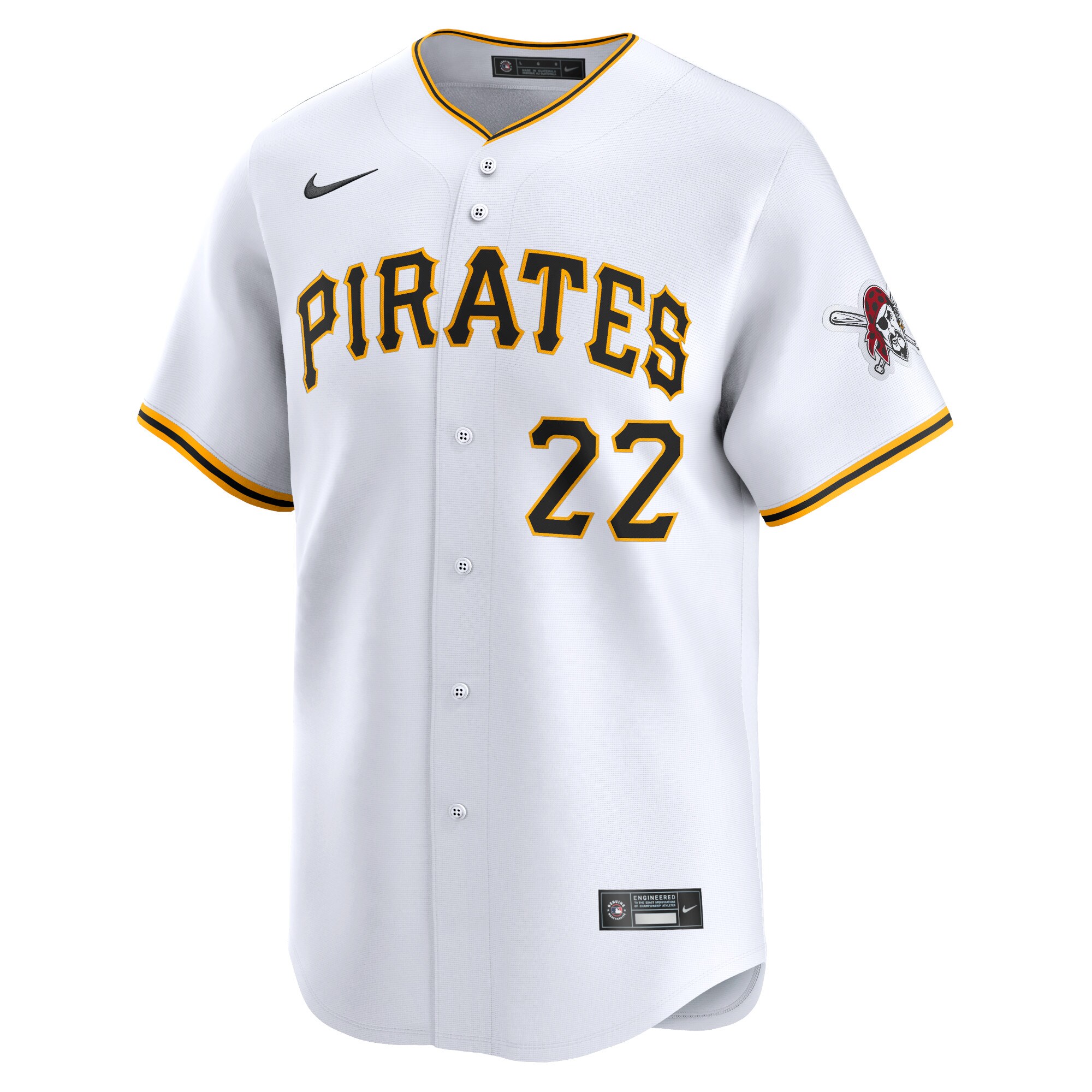Andrew McCutchen Pittsburgh Pirates Home Limited Player Jersey - White