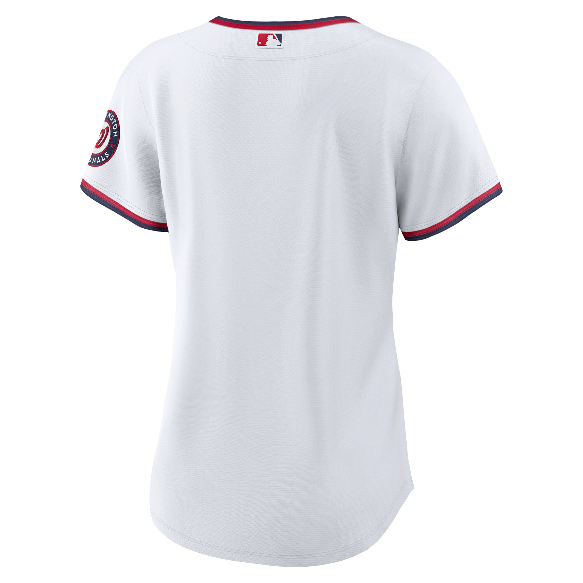Washington Nationals  Women's Home Blank Replica Jersey - White
