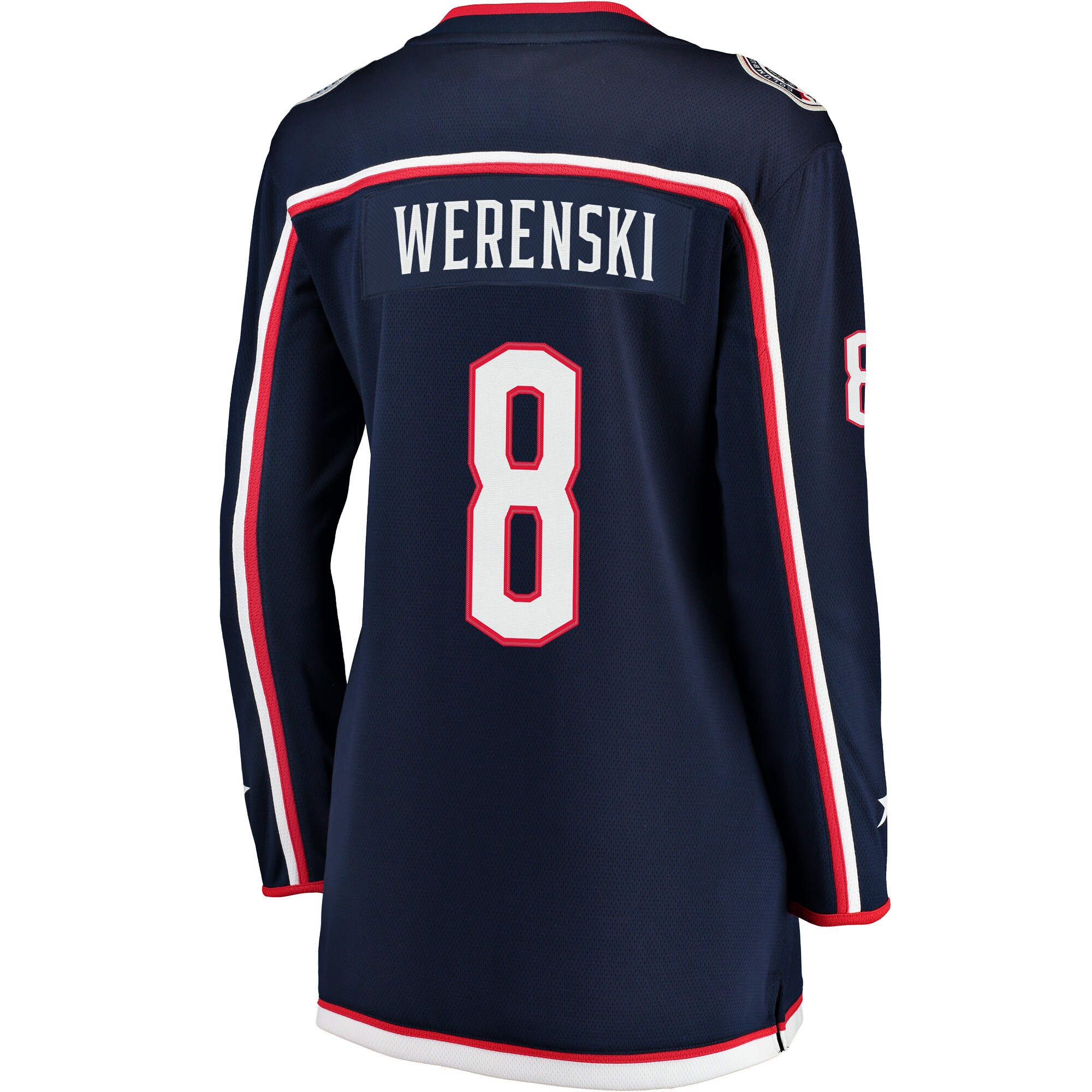 Zach Werenski Columbus Blue Jackets Fanatics Women's Breakaway Jersey - Navy