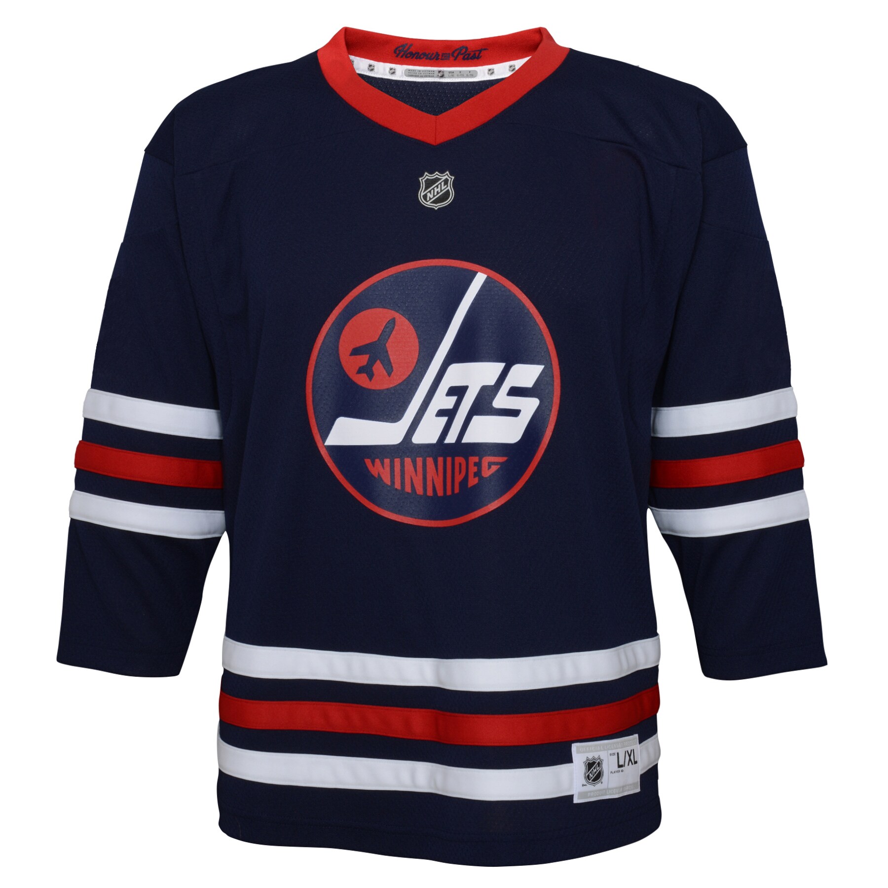 Winnipeg Jets Infant 2021\/22 Alternate Replica Jersey - Navy