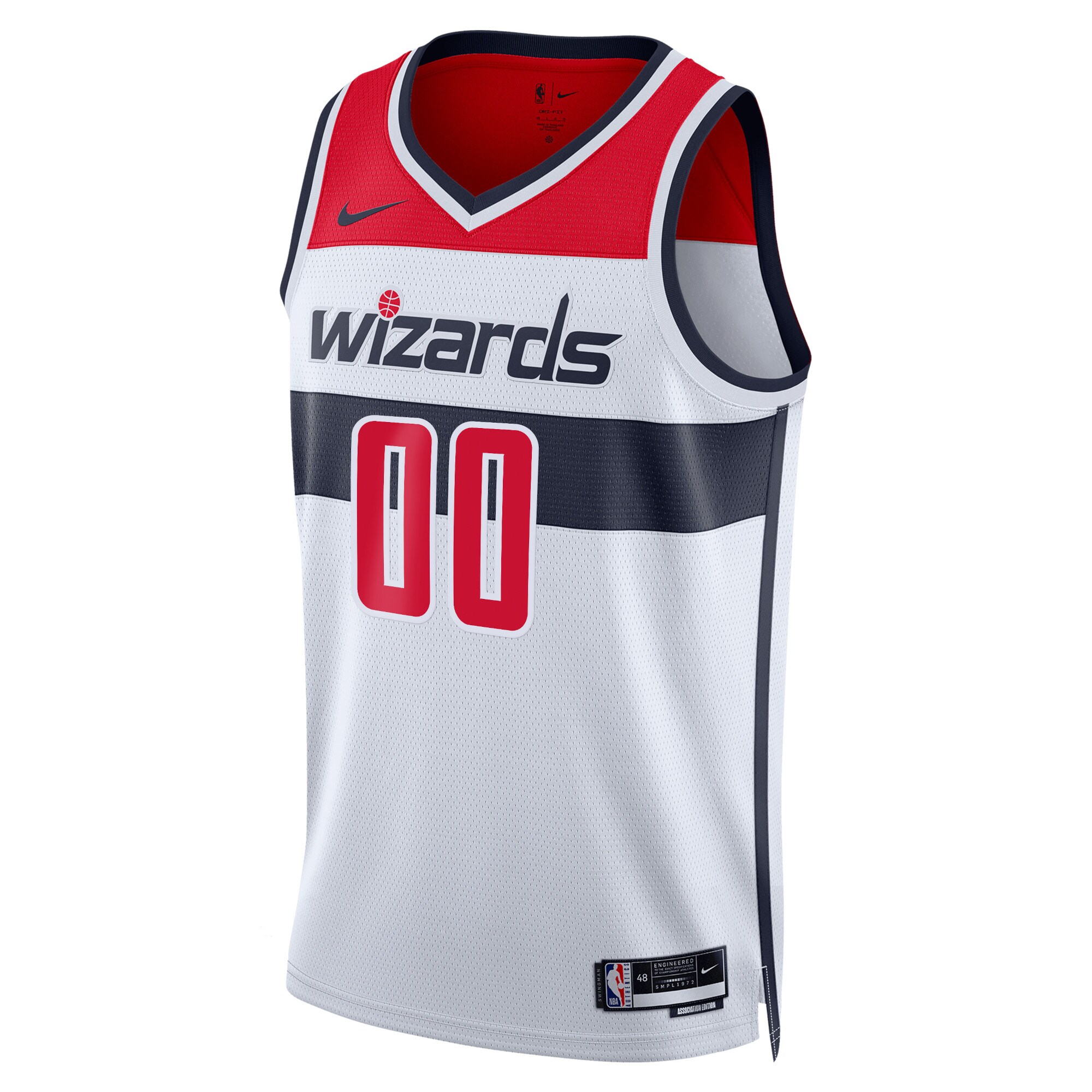 Washington Wizards Unisex Swingman Custom Jersey White - Association Edition