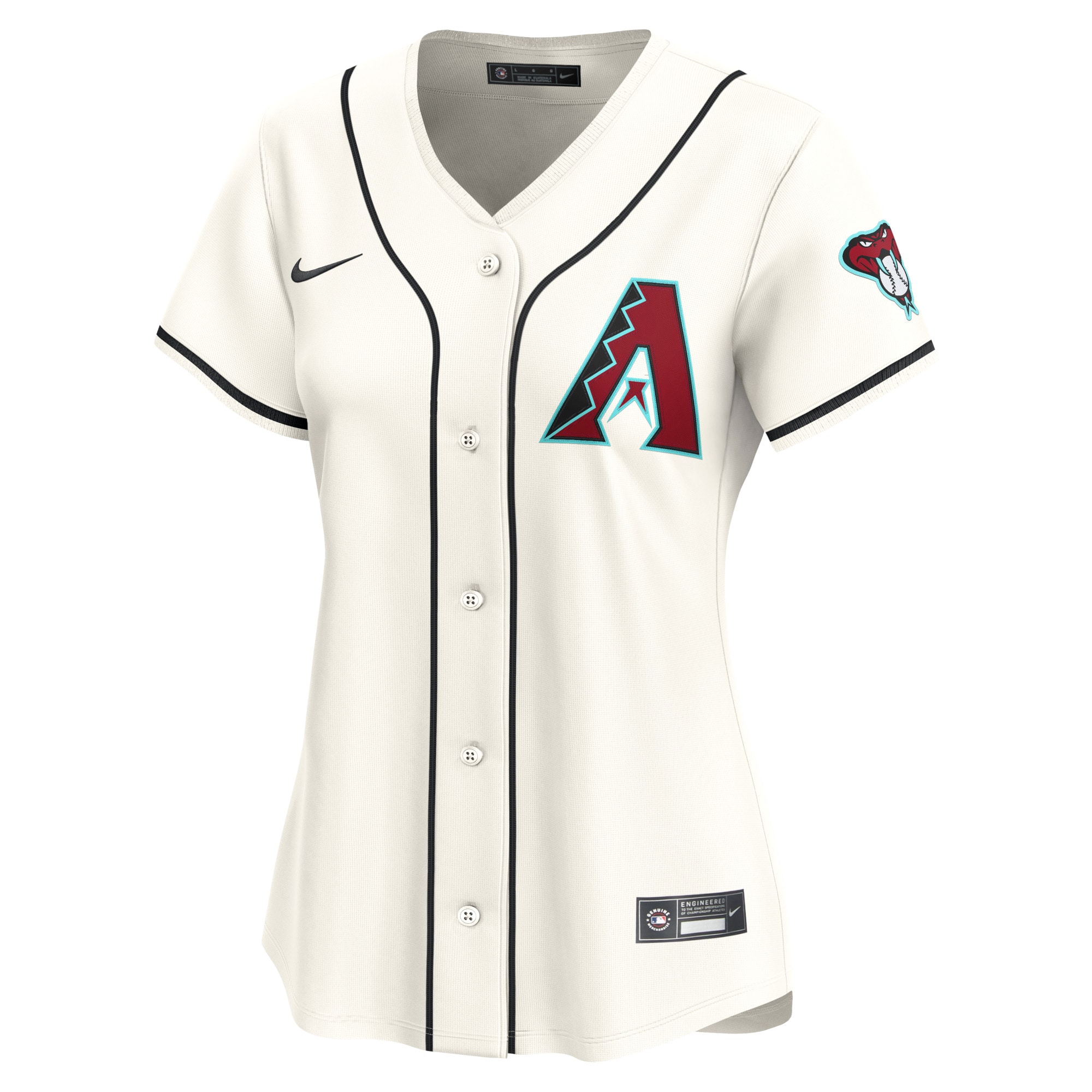 Arizona Diamondbacks  Women's Home Limited Jersey - White