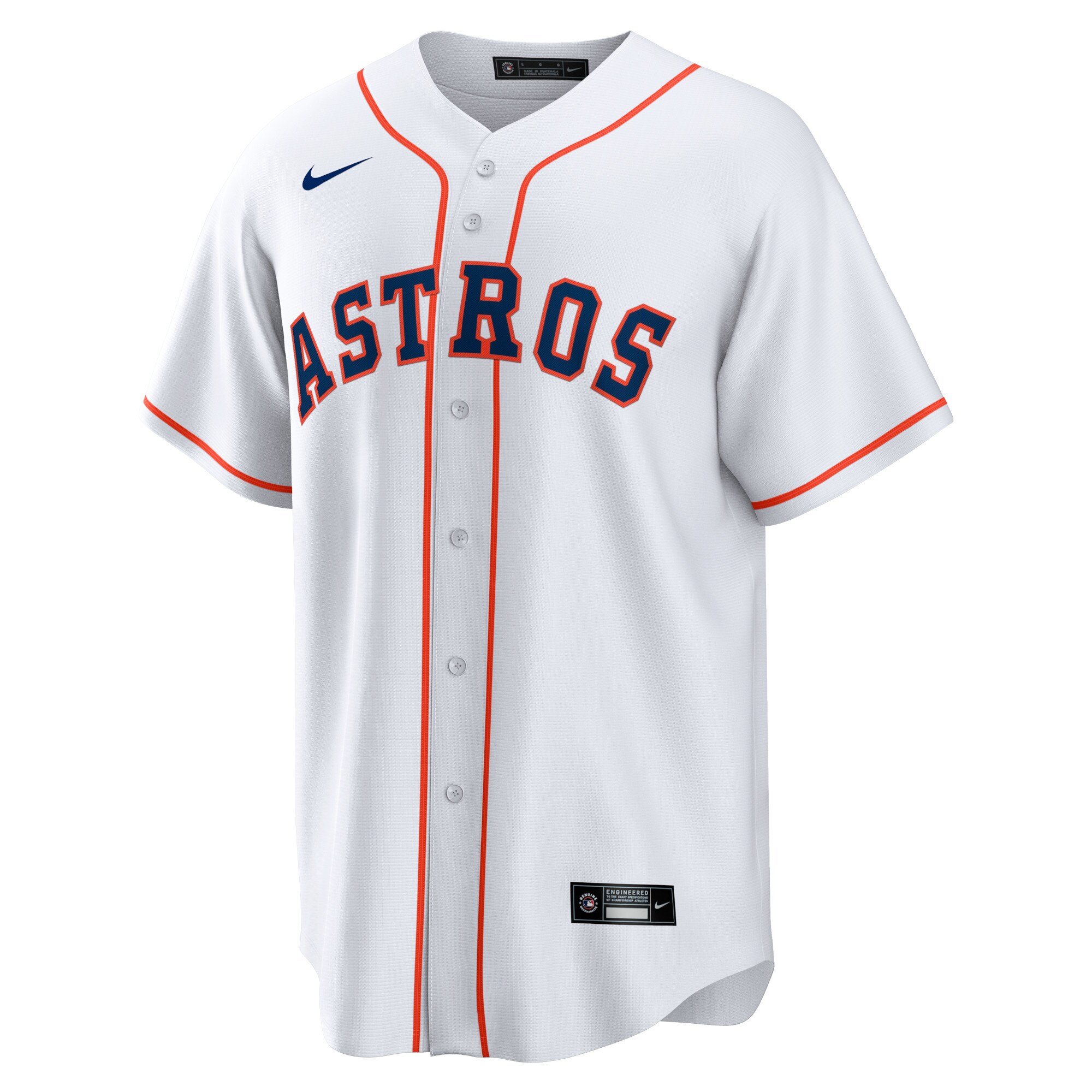 Yordan \u00c3\u0081lvarez Houston Astros Home Replica Player Jersey - White