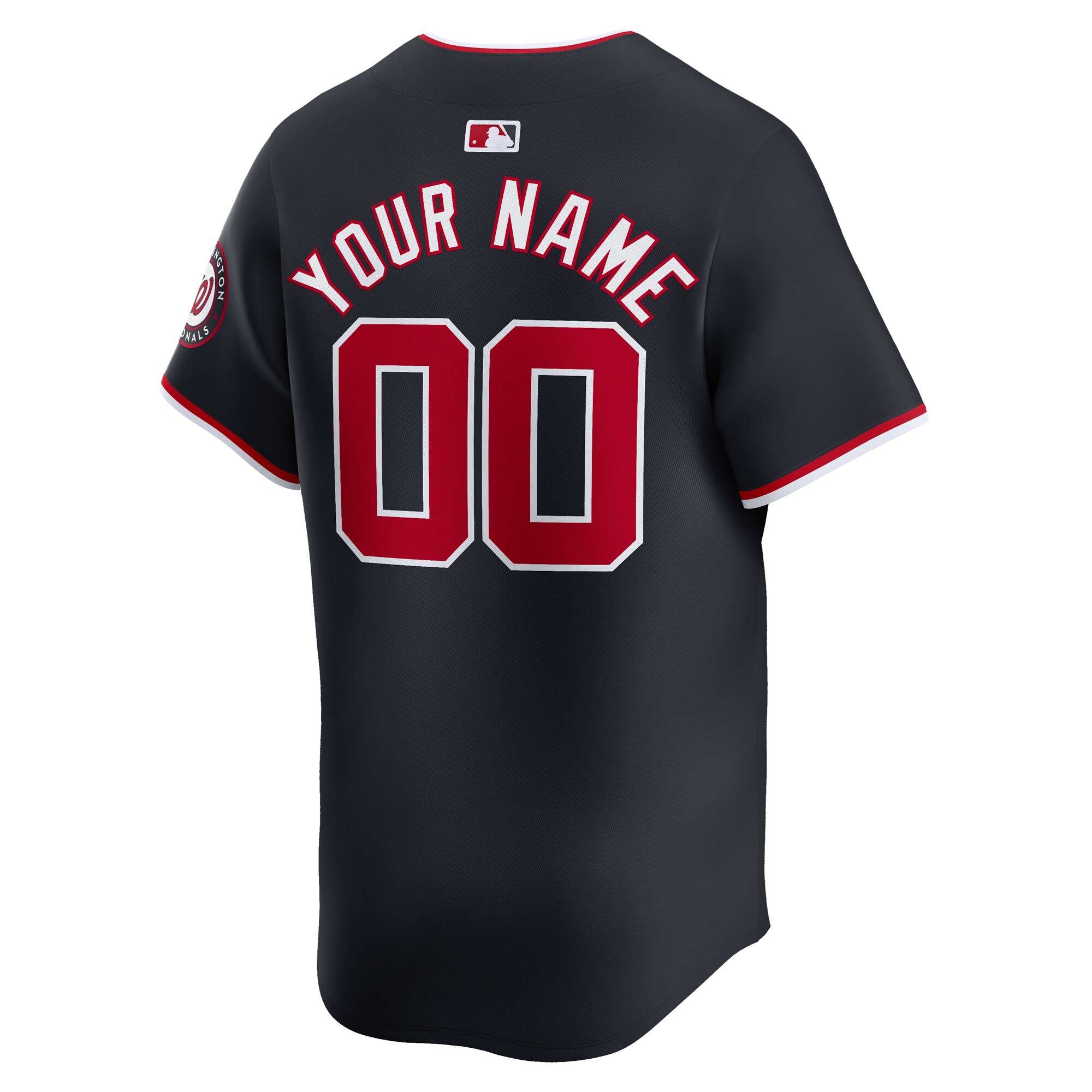 Washington Nationals   Alternate Limited Custom Jersey Navy