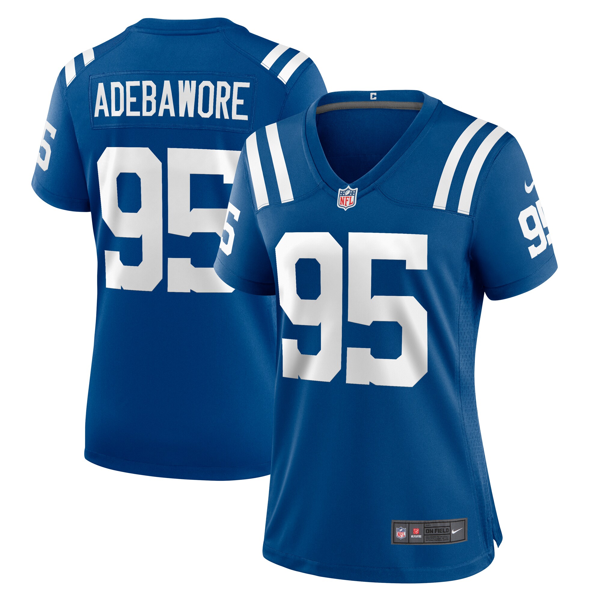 Adetomiwa Adebawore Indianapolis Colts Women's Team Game Jersey - Royal