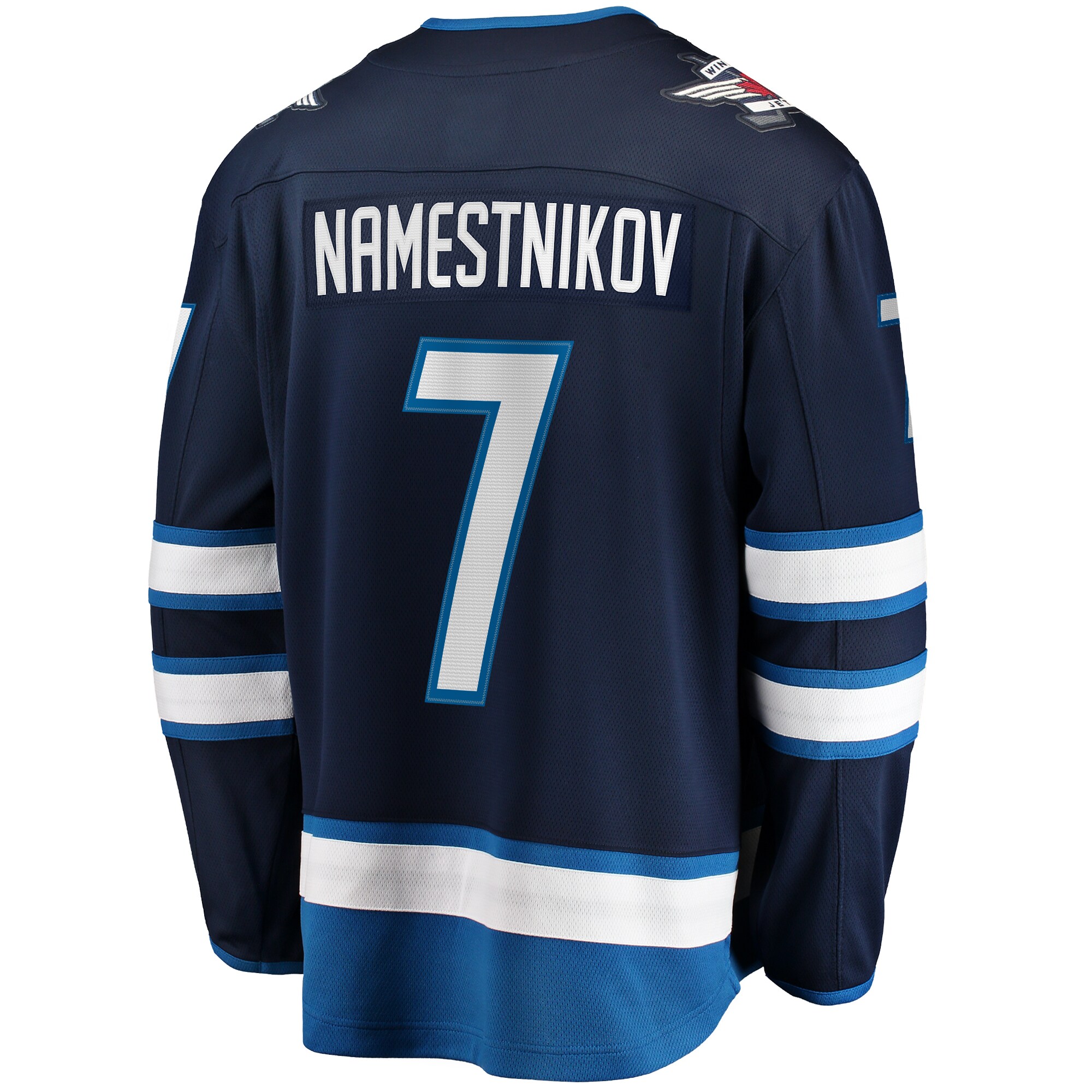 Vladislav Namestnikov Winnipeg Jets Fanatics Home Premier Breakaway Player Jersey - Navy