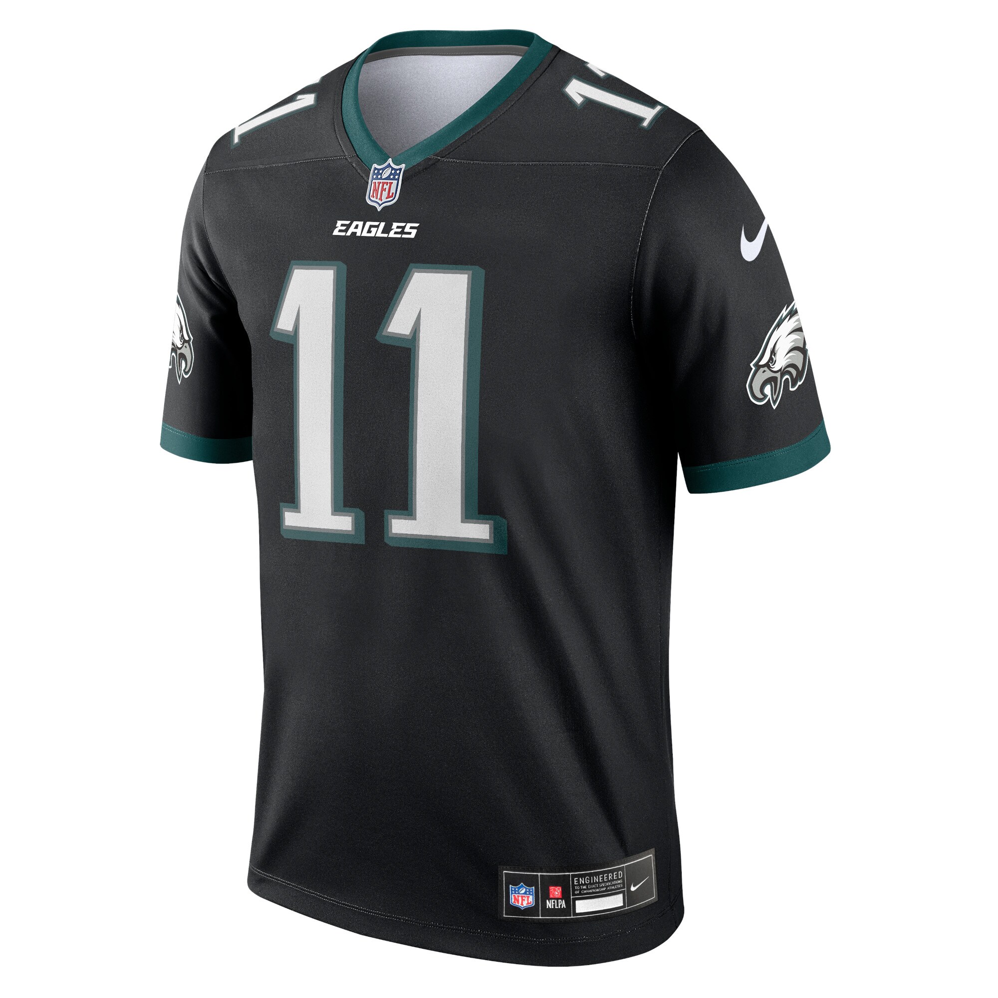 A.J. Brown Philadelphia Eagles  Legend Jersey - Black