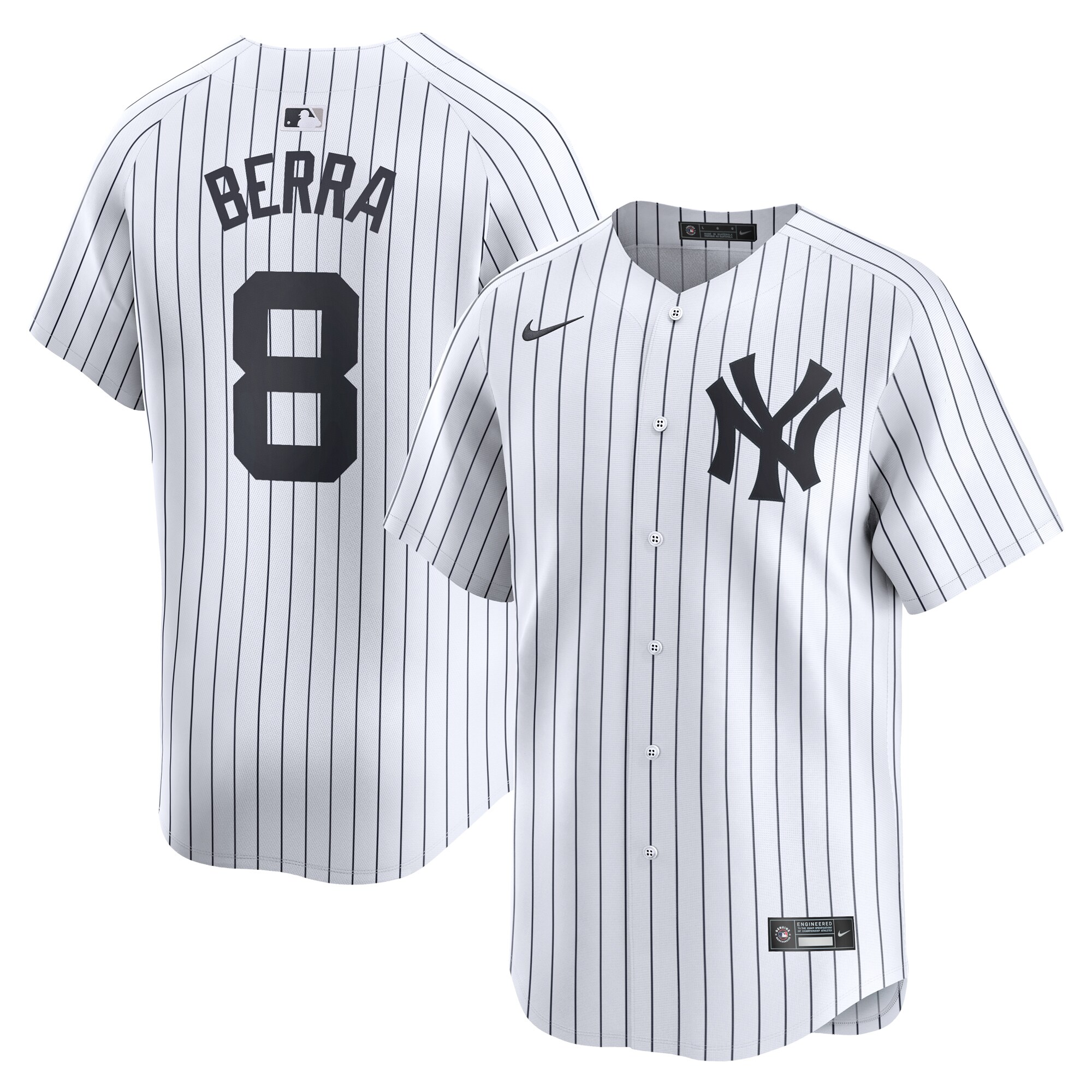 Yogi Berra New York Yankees  Home Limited Player Jersey - White
