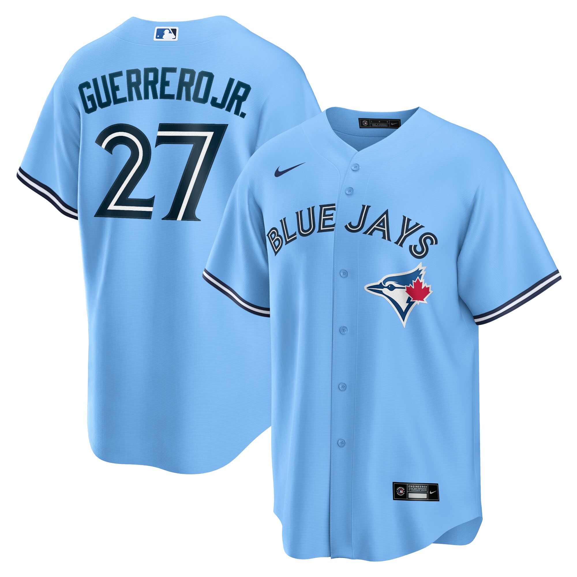 Vladimir Guerrero Jr. Toronto Blue Jays Alternate Replica Player Jersey - Powder Blue