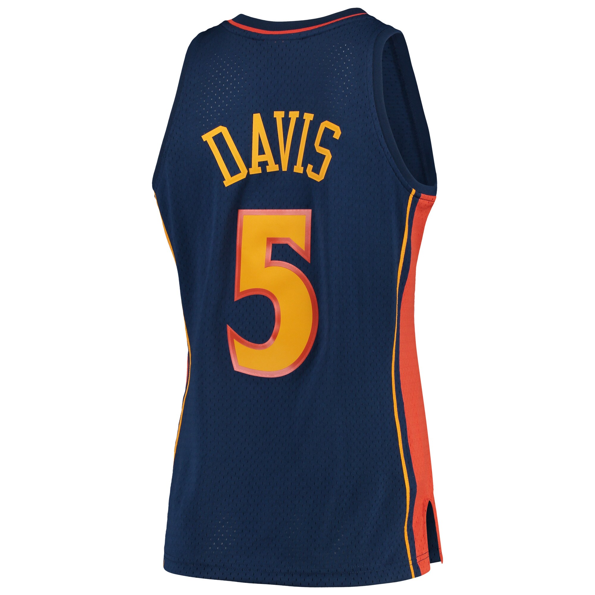 Baron Davis Golden State Warriors Mitchell & Ness 2006\/07 Hardwood Classics Swingman Jersey - Navy