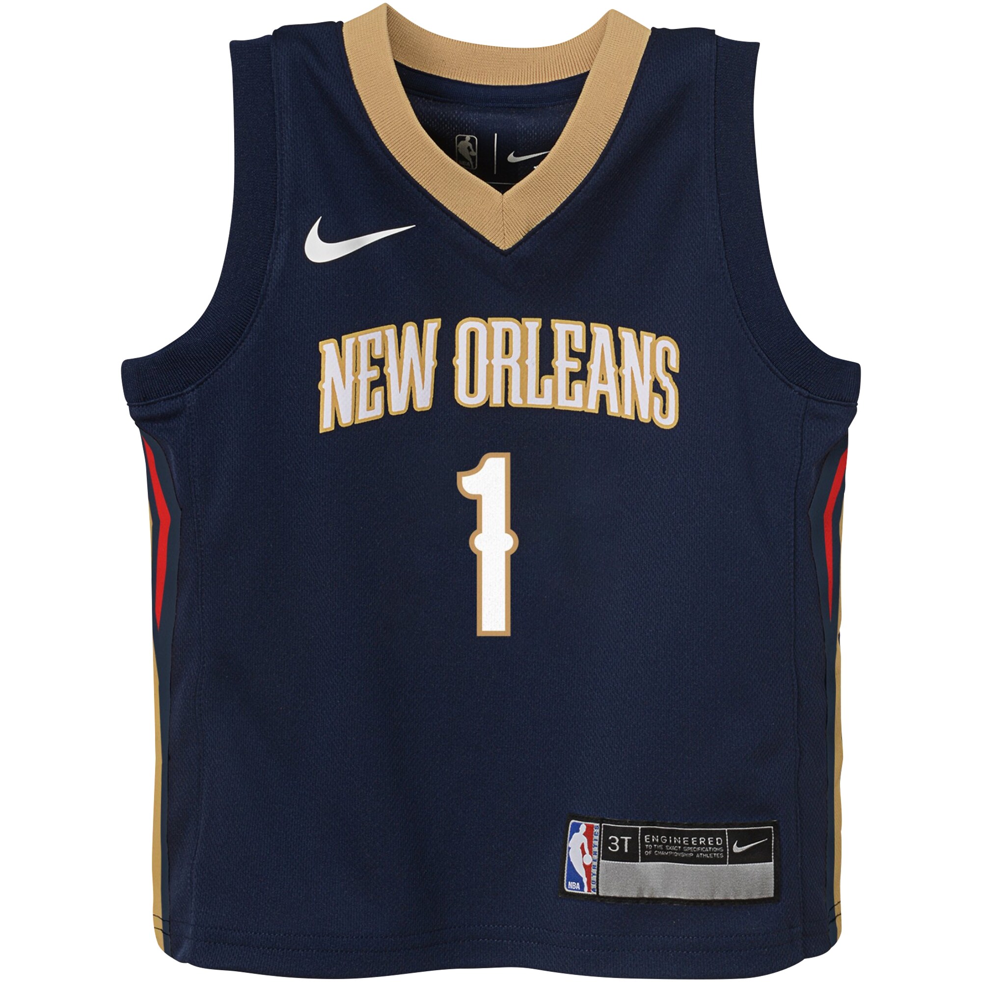 Zion Williamson New Orleans Pelicans Toddler Swingman Player Jersey - Icon Edition - Navy