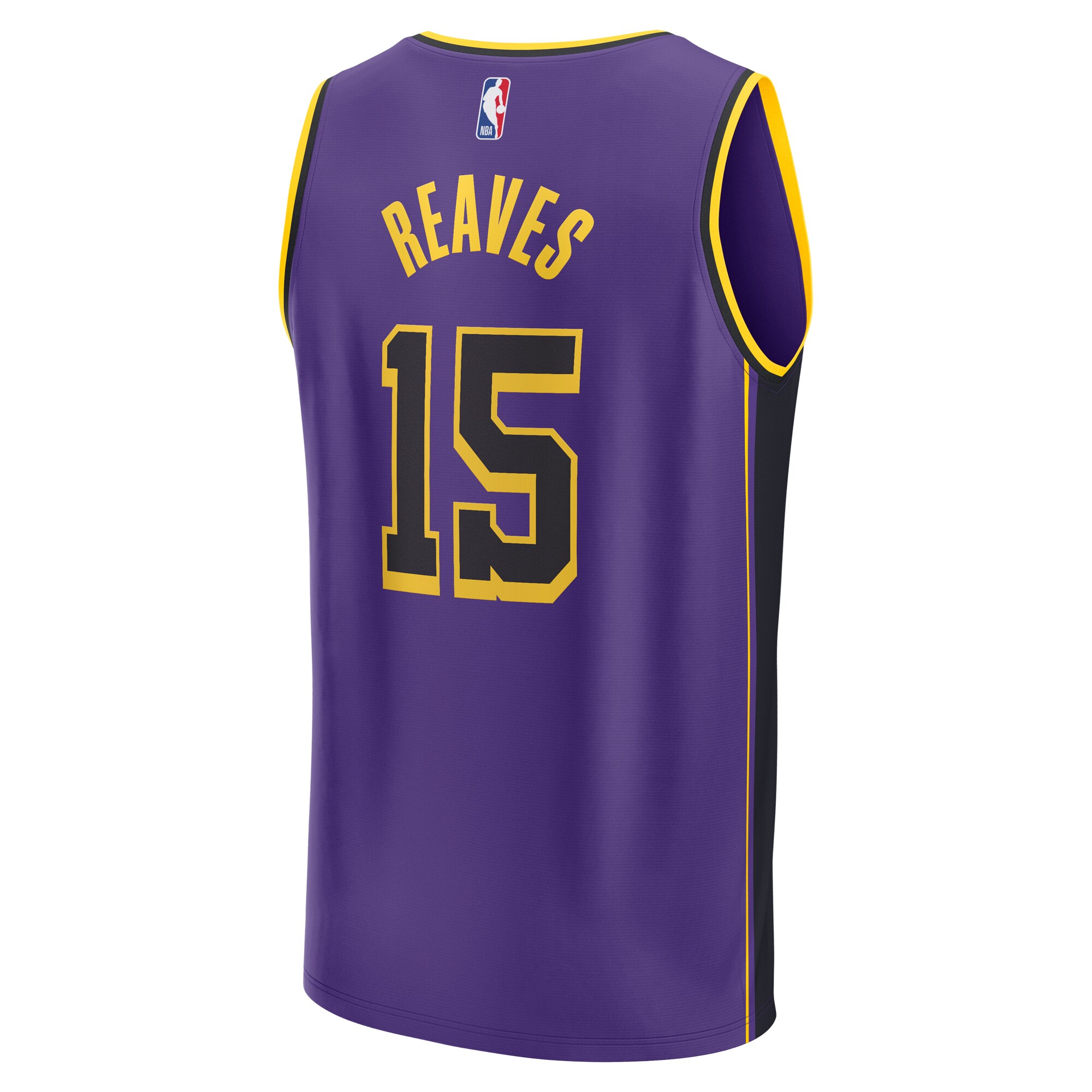 Austin Reaves Los Angeles Lakers Fanatics Youth Fast Break Replica Player Jersey - Statement Edition - Purple