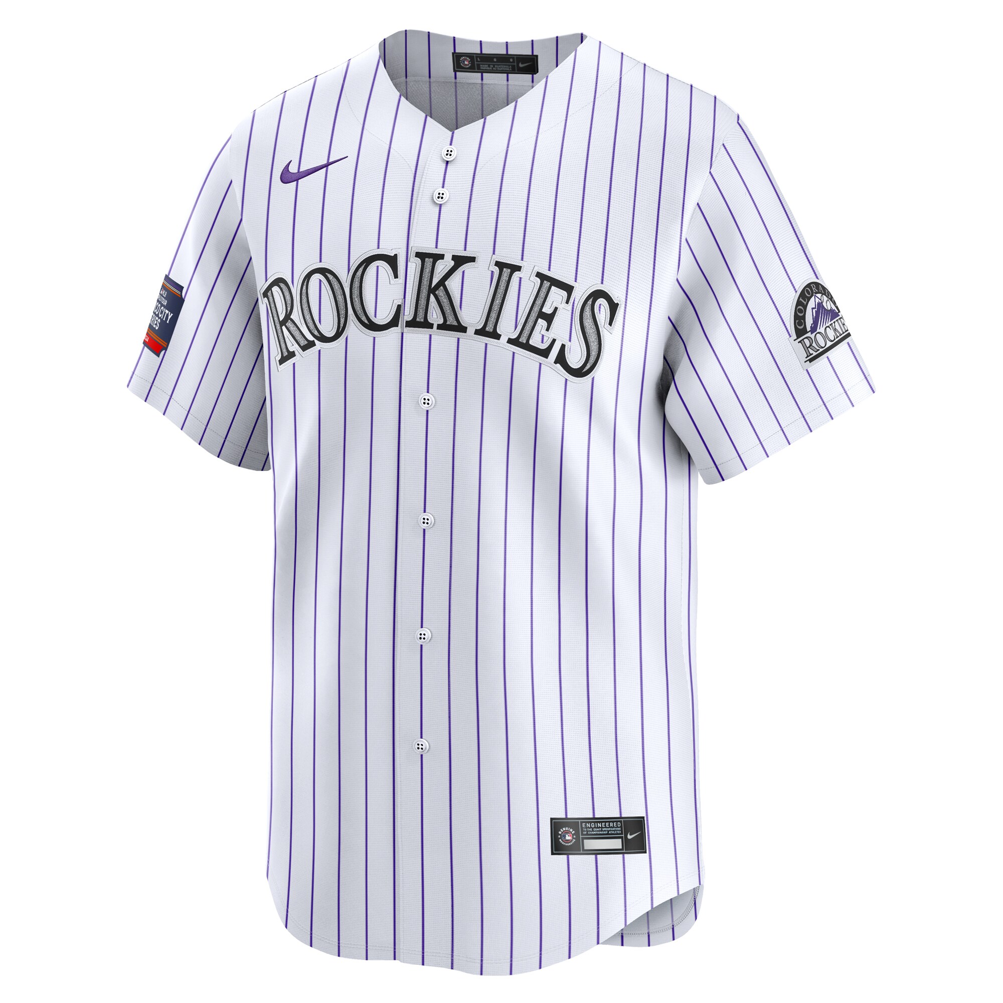 Colorado Rockies 2024 MLB World Tour Mexico City Series Home Limited Jersey White