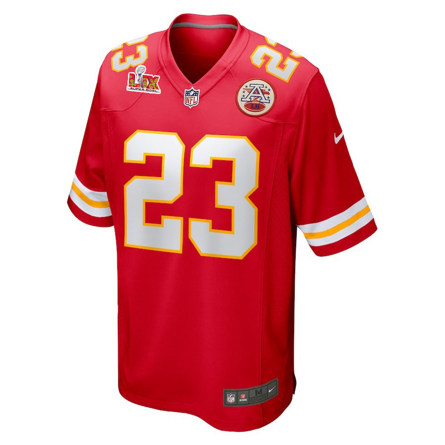 Drue Tranquill #23 Kansas City Chiefs Super Bowl LIX YOUTH Jersey - Red