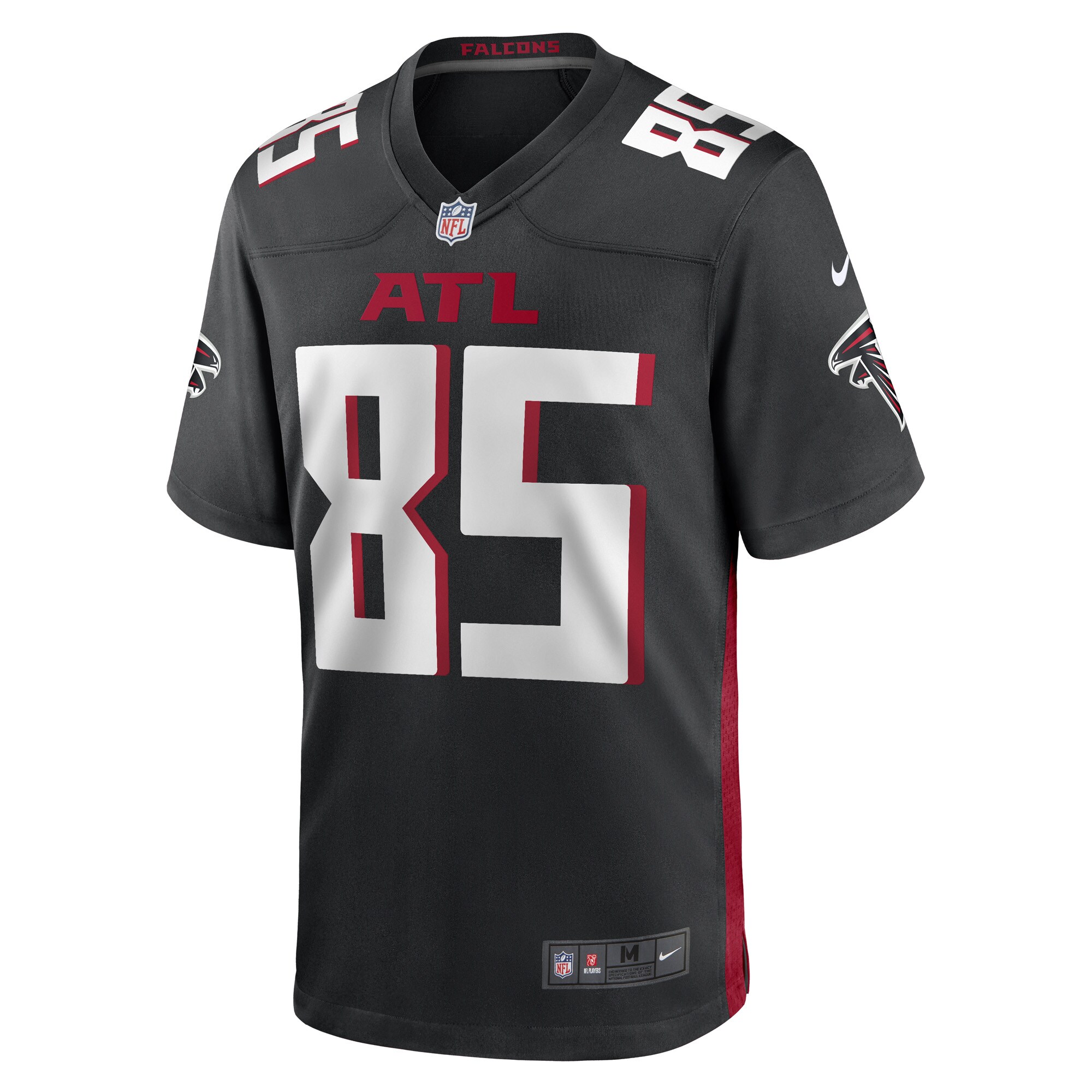 MyCole Pruitt Atlanta Falcons  Game Player Jersey - Black